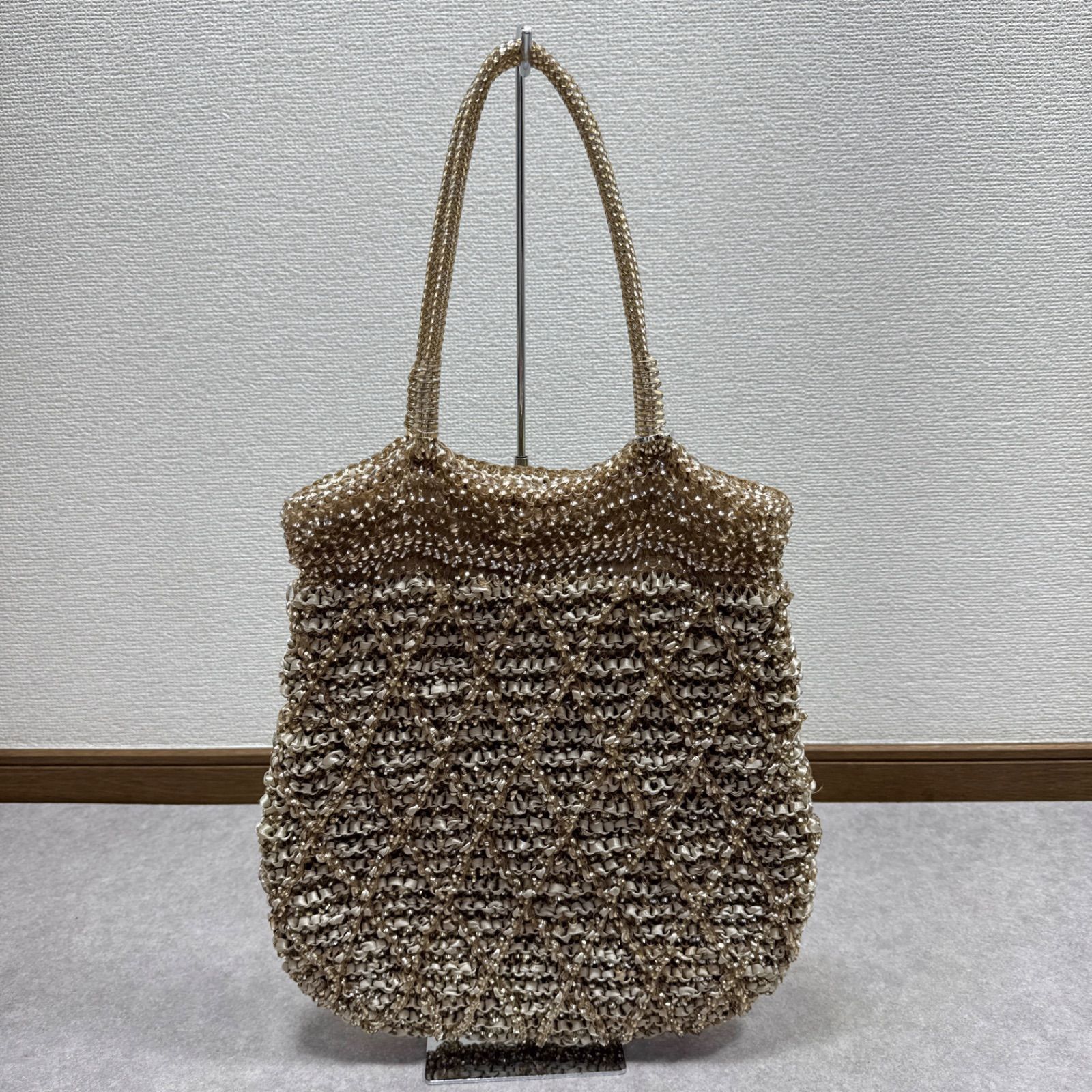 ANTEPRIMA ワイヤーバッグ ハンドバッグ ゴールド | ヤマダウェブコム
