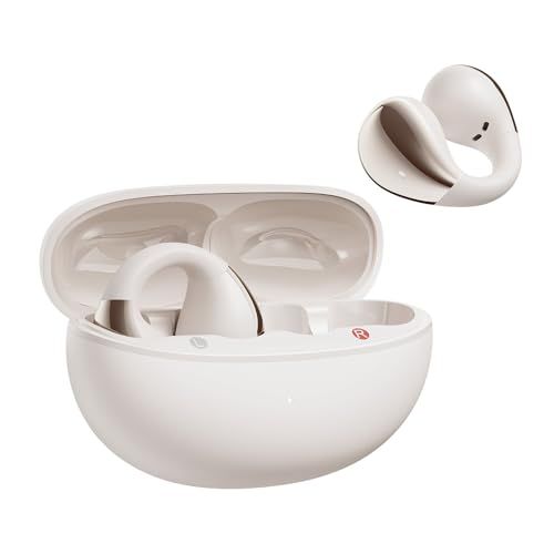 QCY Crossky C30 イヤーカフ イヤホン オープンイヤー ワイヤレスイヤホン Bluetooth5.4 空間オーディオ 耳を塞がない 音漏れ防止 マイク付き マルチポイント接続 急速充電対応 専用アプリ対応 IPX5防水 技適認証 77599698
