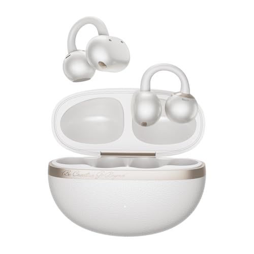 【VGP2025 SUMMER 受賞】QCY Crossky C50 イヤーカフ イヤホン オープンイヤー ワイヤレスイヤホン Bluetooth6.0 耳を塞がない 左右区別ない 音漏れ防止 マイク付き マルチポイント接続 急速充電対応 最 e6749bd5
