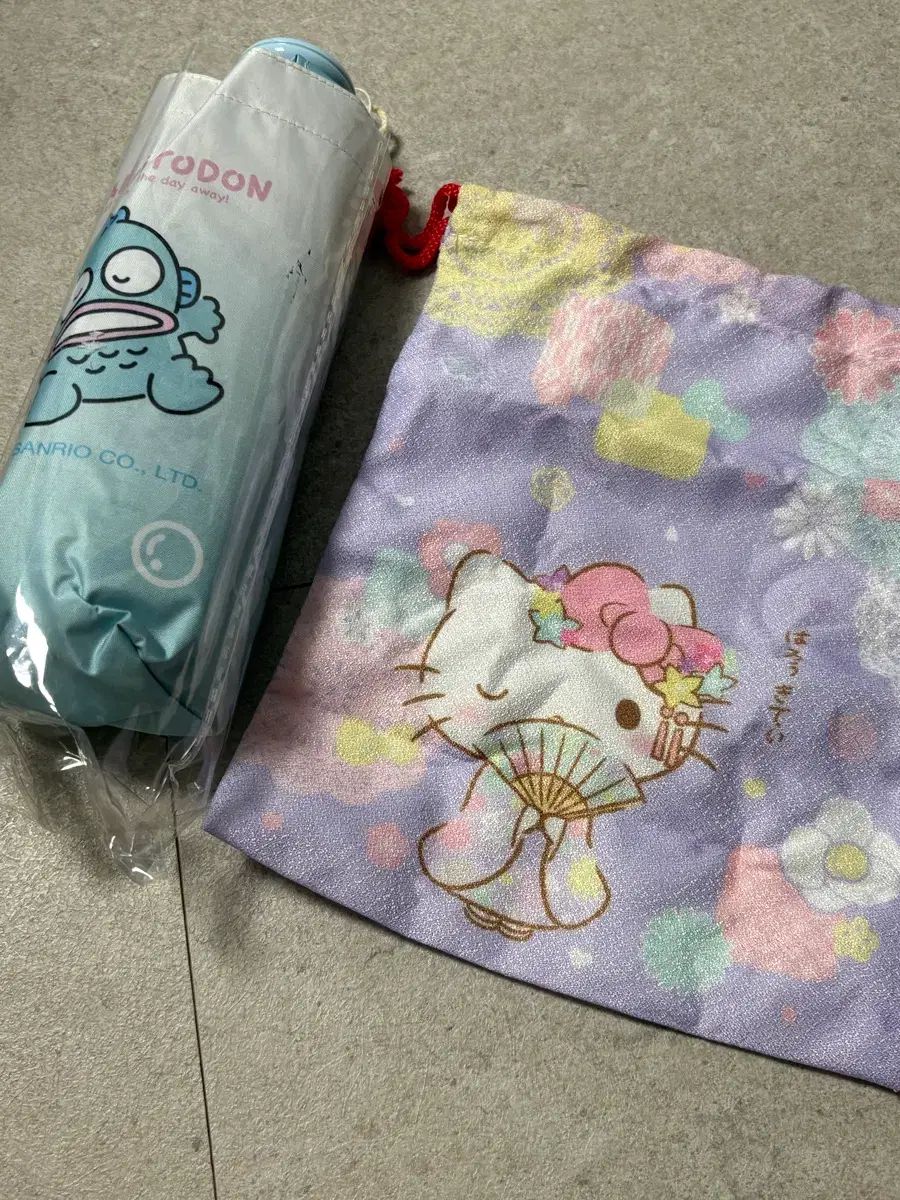 ハンギョドン 傘 ハローキティ ポーチ