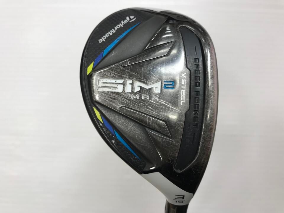 ゴルフ テーラーメイド SIM2 MAX 19度 NSプロ Zelos7 HYBRID S 