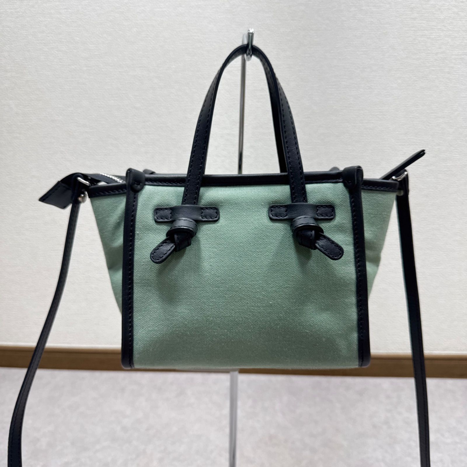 未使用 GIANNI CHIARINI ジャンニキャリーニ 2way ショルダーバッグ 