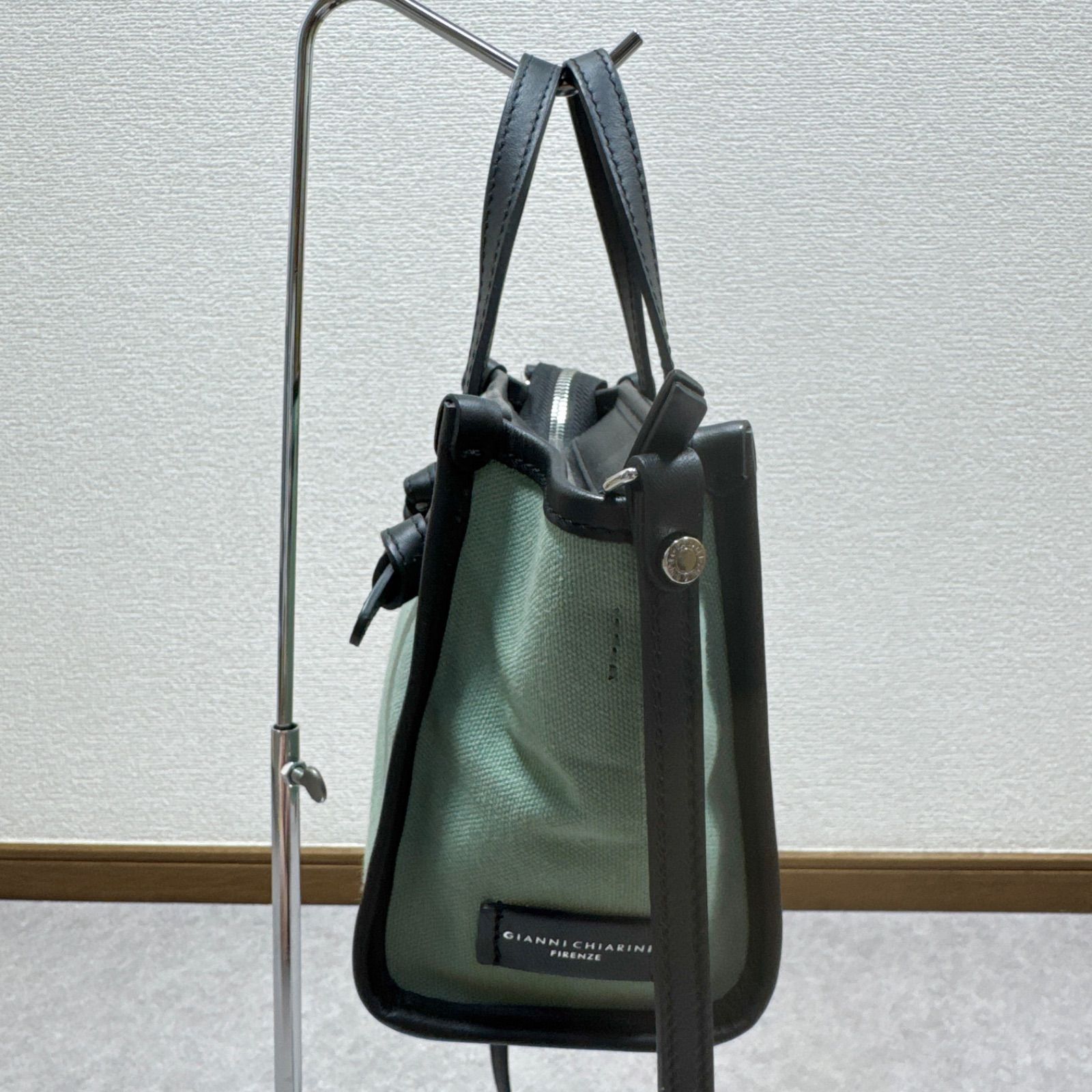 未使用 GIANNI CHIARINI ジャンニキャリーニ 2way ショルダーバッグ 