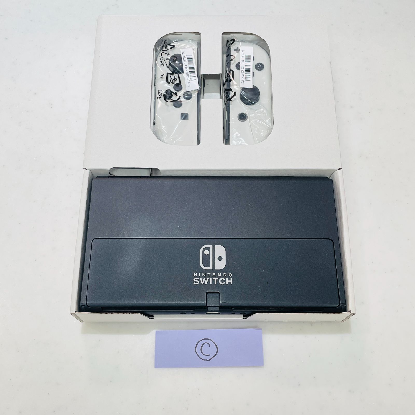 Nintendo Switch（有機ELモデル） ホワイト 付属品完備 - メルカリ