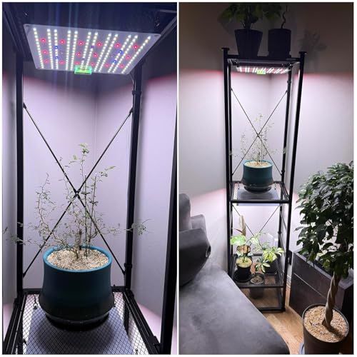 植物育成ライト パネル式 LEDライト UVa+IR 観葉植物/アガベ/塊根/水槽