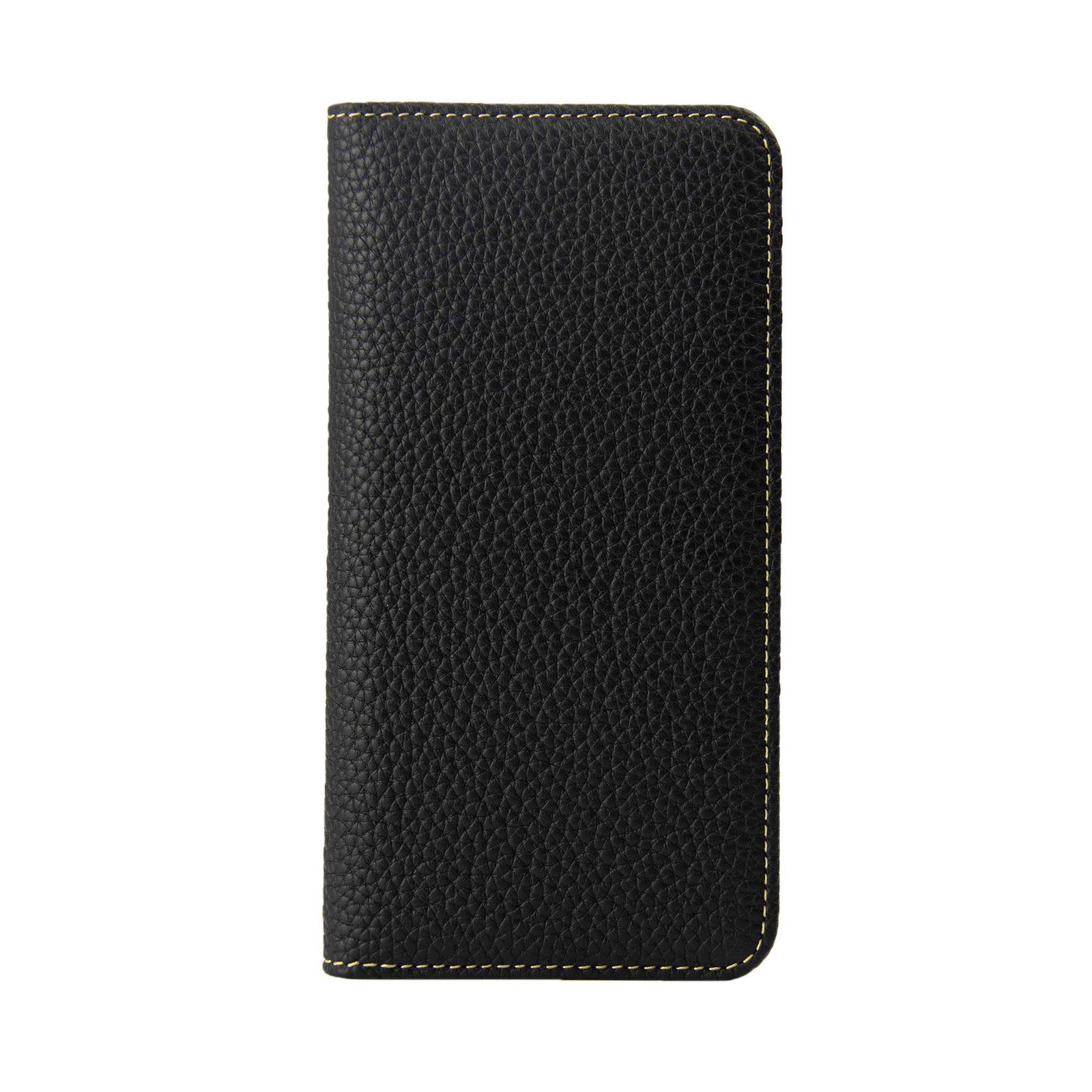 新品 HANATORA for iPhone 8 7 SE3 SE2 (第3世代 第2世代) ケース 手帳型 本革 スマホケース スマホ スタンド コードホルダー 付き シュリンクカーフレザー マグネットなし ブラック PH-8-Black ギフト 誕生日 女
