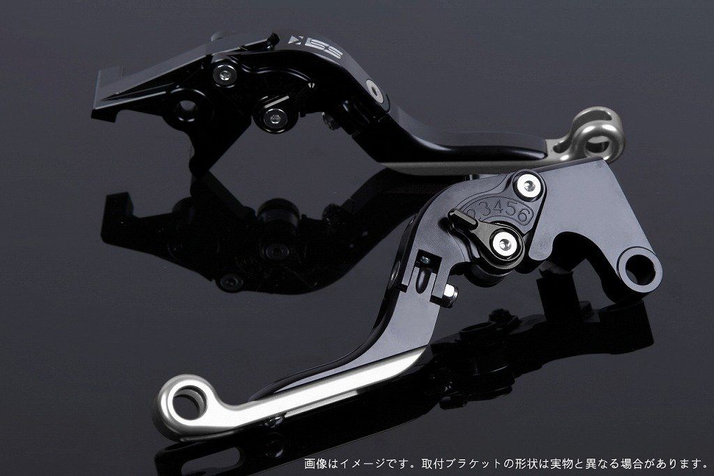 新品 SSK スピードラ アジャストレバーセット 可倒延長式 レバー本体カラー:ブラック アジャスターカラー:ブラック エクステンションカラー:シルバー YAMAHA XMAX