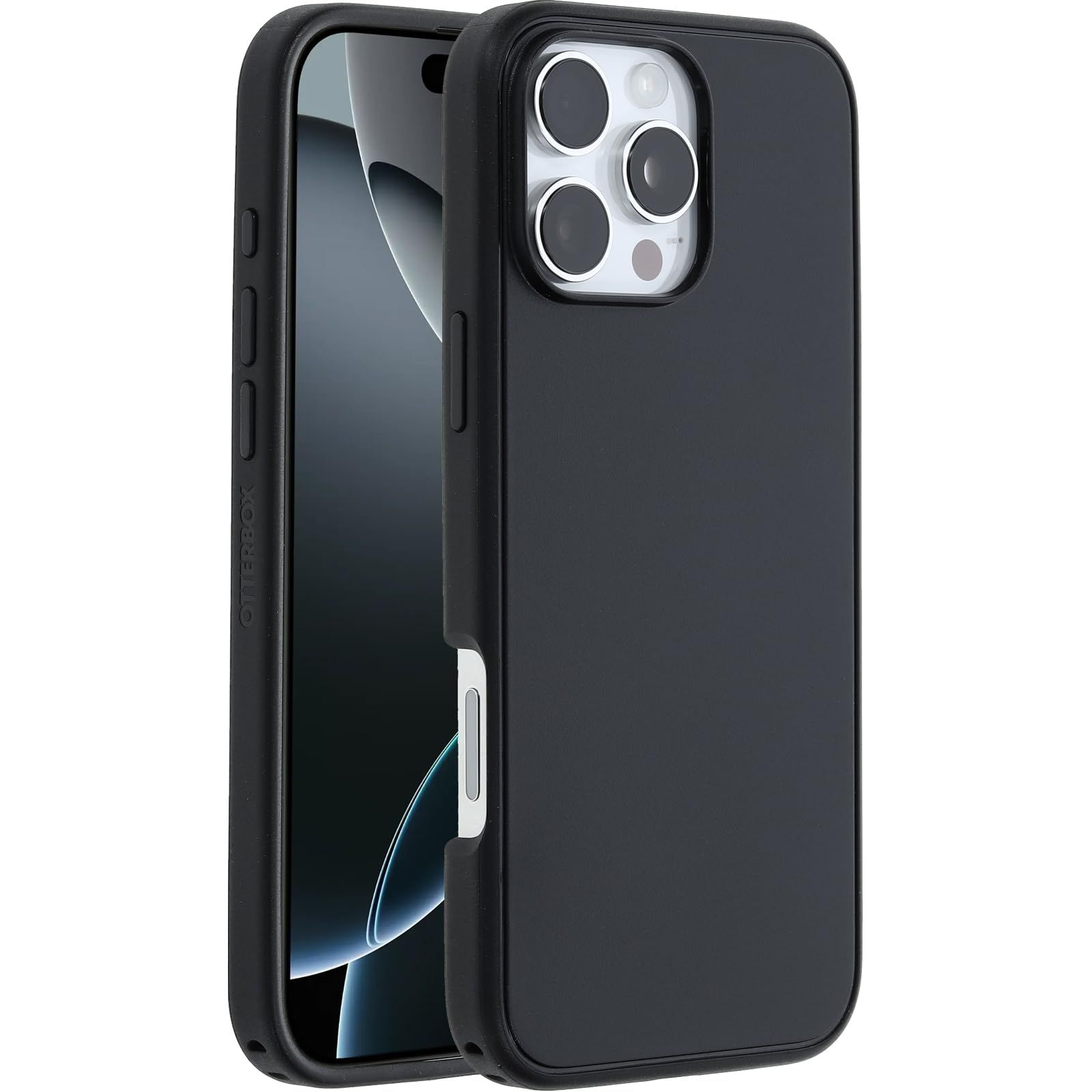 新品 【OtterBox】全米No1ブランド 軍事規格の3倍の強度 iPhone 16 Pro Max用 耐衝撃 衝撃吸収 米軍MIL規格 Magsafe対応ケース Symmetryブラック 【国内正規品】 〔オッターボックス〕