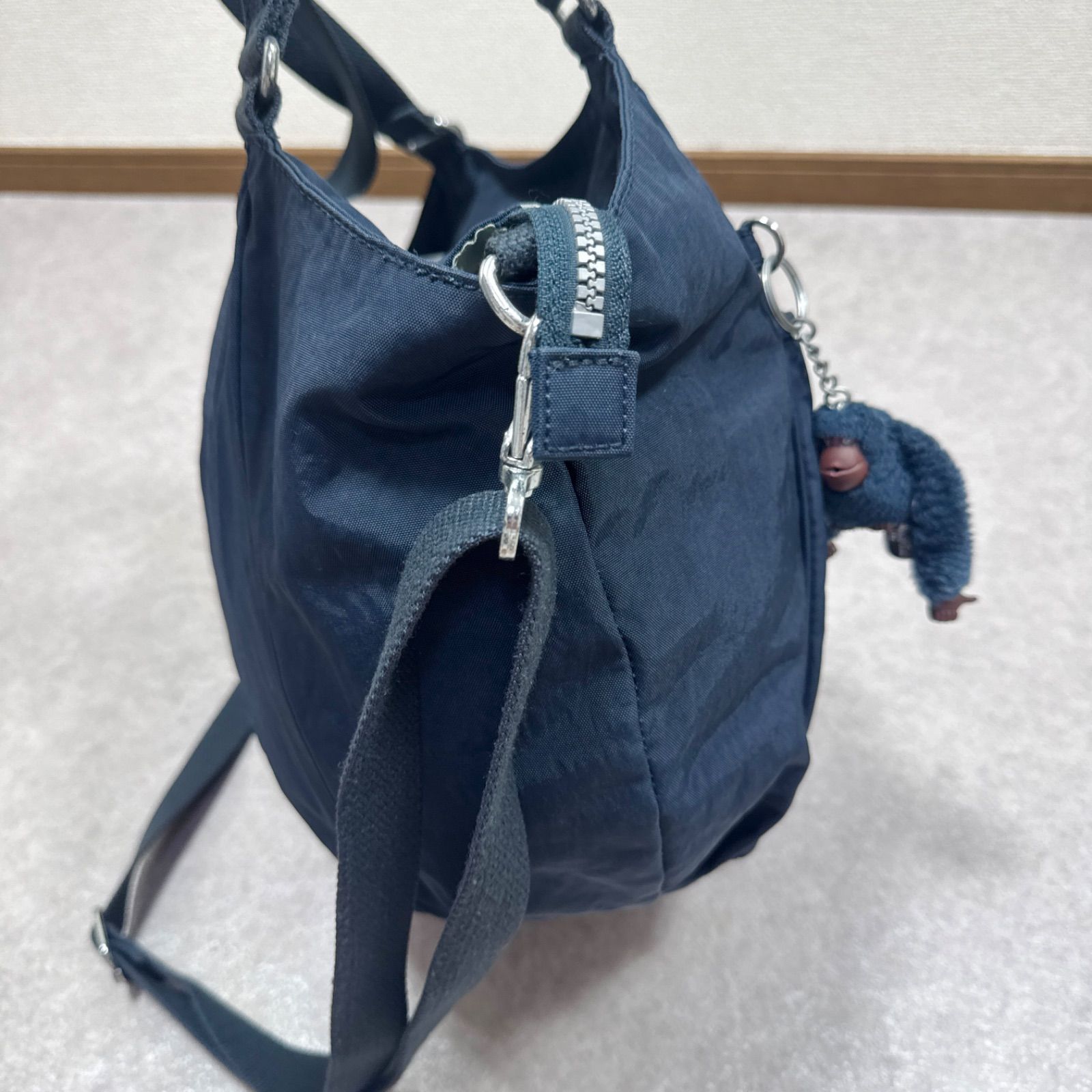 KIPLING キプリング ナイロン 2way ショルダーバッグ ハンドバッグ 