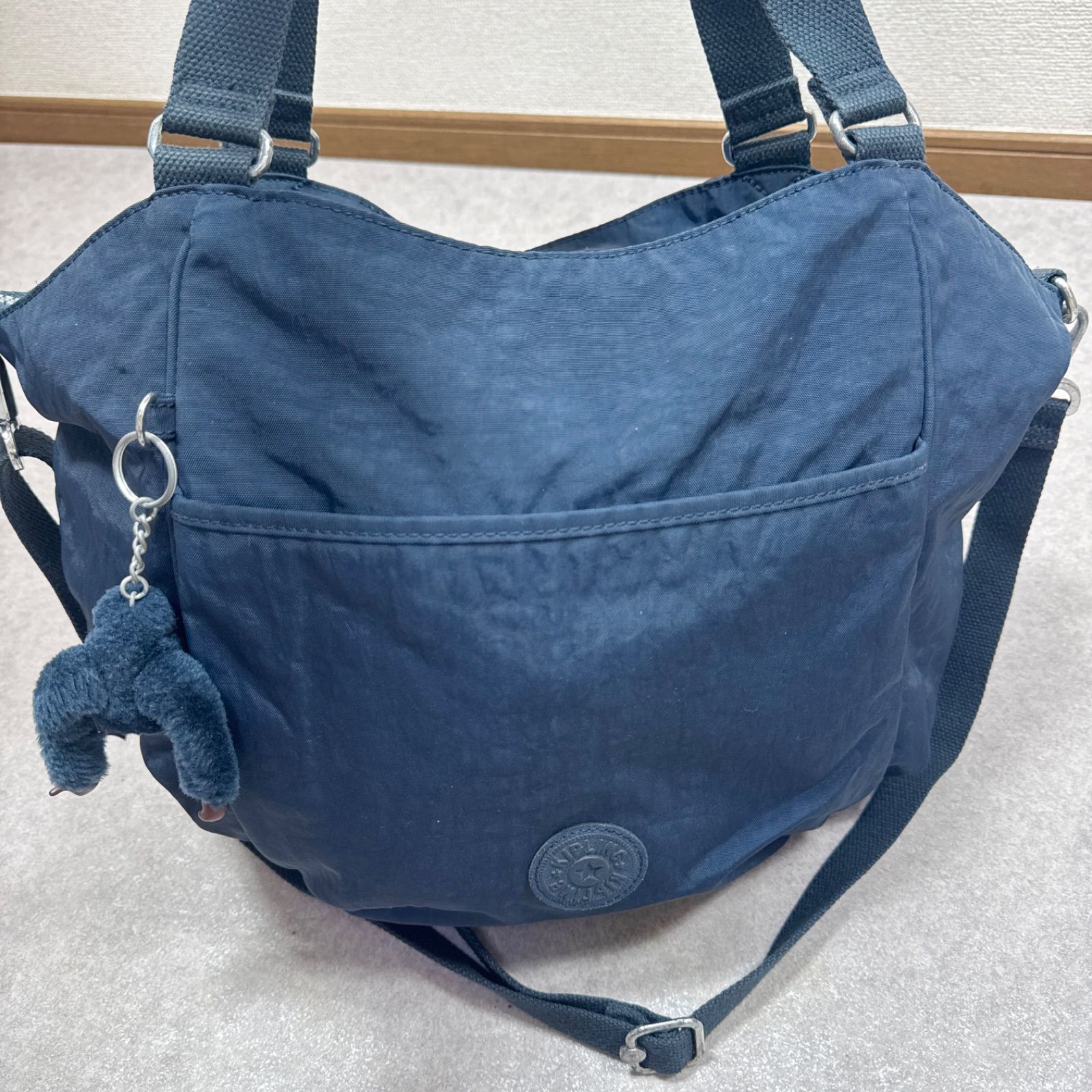 KIPLING キプリング ナイロン 2way ショルダーバッグ ハンドバッグ 