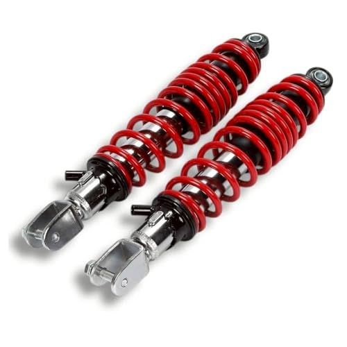 シグナスX 125 ローダウン 270mm リアサスペンション リア サス SE44J SE12J マジェスティ 125 5CA SE22 SE27 等 バイク リアサス リアショック アブソーバー カスタム 2本セット 社外品 (レッド) 95211871