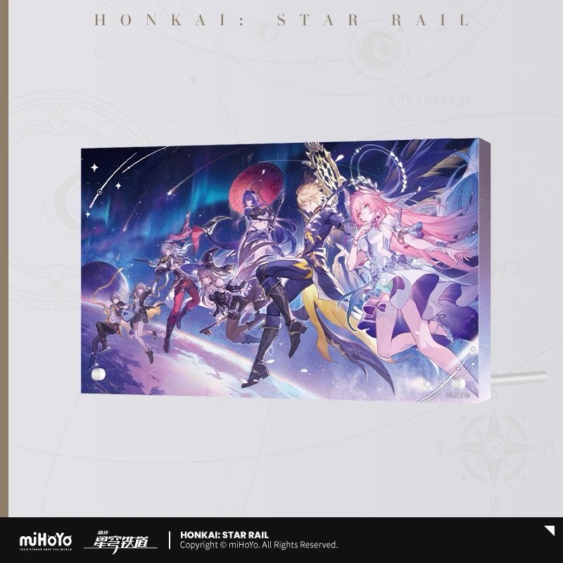 崩壊：スターレイル・公式 アクリルプレート（慶典祝礼）開拓者 景元