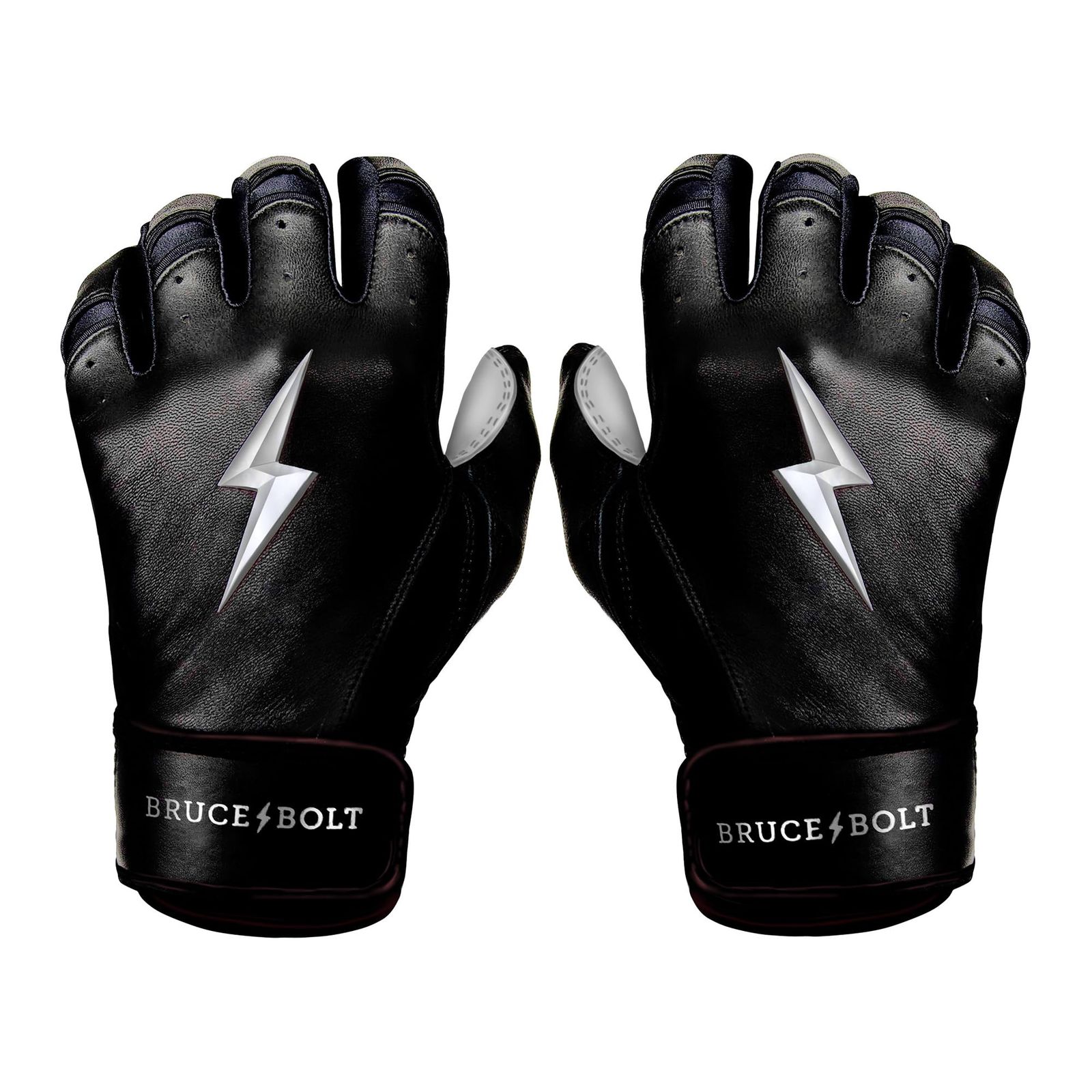新品 BRUCE BOLT バッティンググローブ クロームシリーズ ショートカフ ブラック 野球 グローブ スモールサイズ