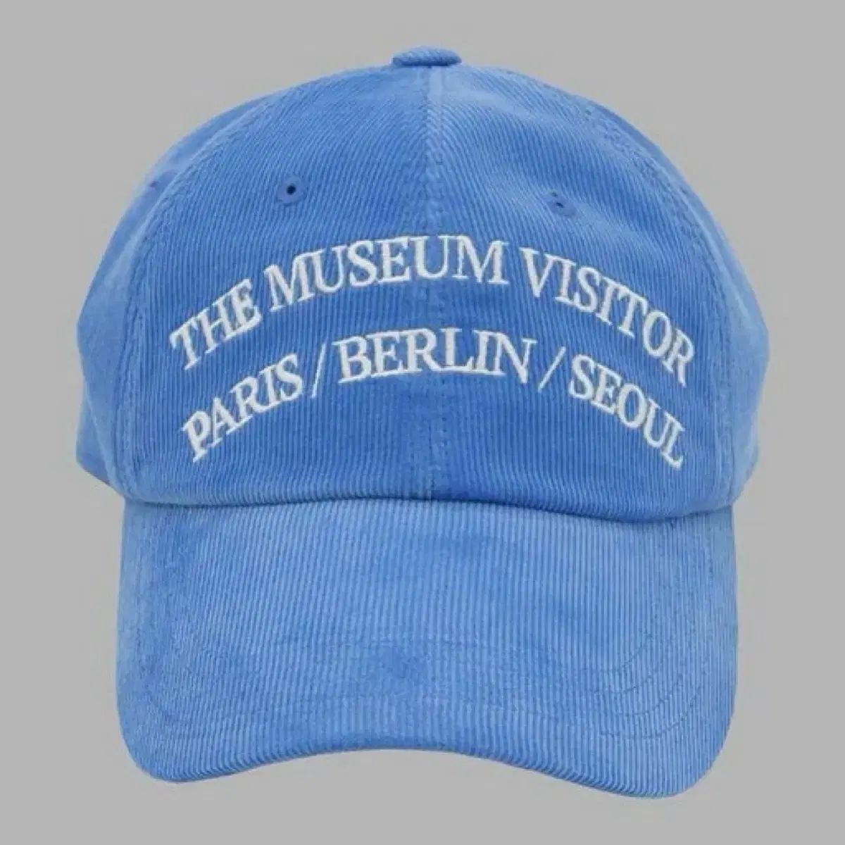 THE MUSEUM VISITOR ザミュージアムビジター PARIS/BERLIN/SEOUL コーデュロイ ベースボールキャップ