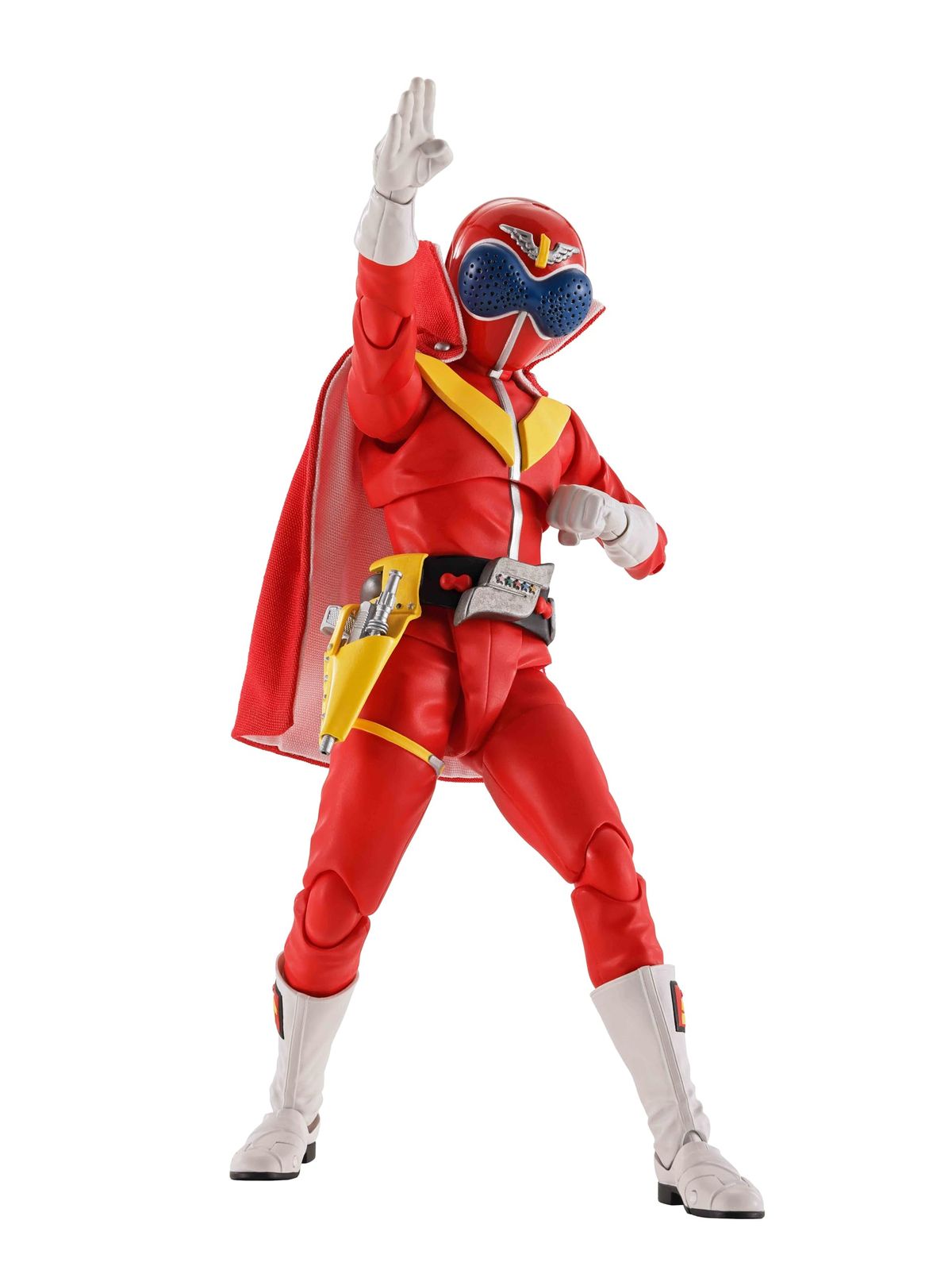 新品 TAMASHII NATIONS S.H.フィギュアーツ（真骨彫製法） 秘密戦隊ゴレンジャー アカレンジャー スーパー戦隊 50th Anniversary Ver.（初回限定台座付属） 約145mm PVC&ABS&布製 塗装済み可動フィギュア