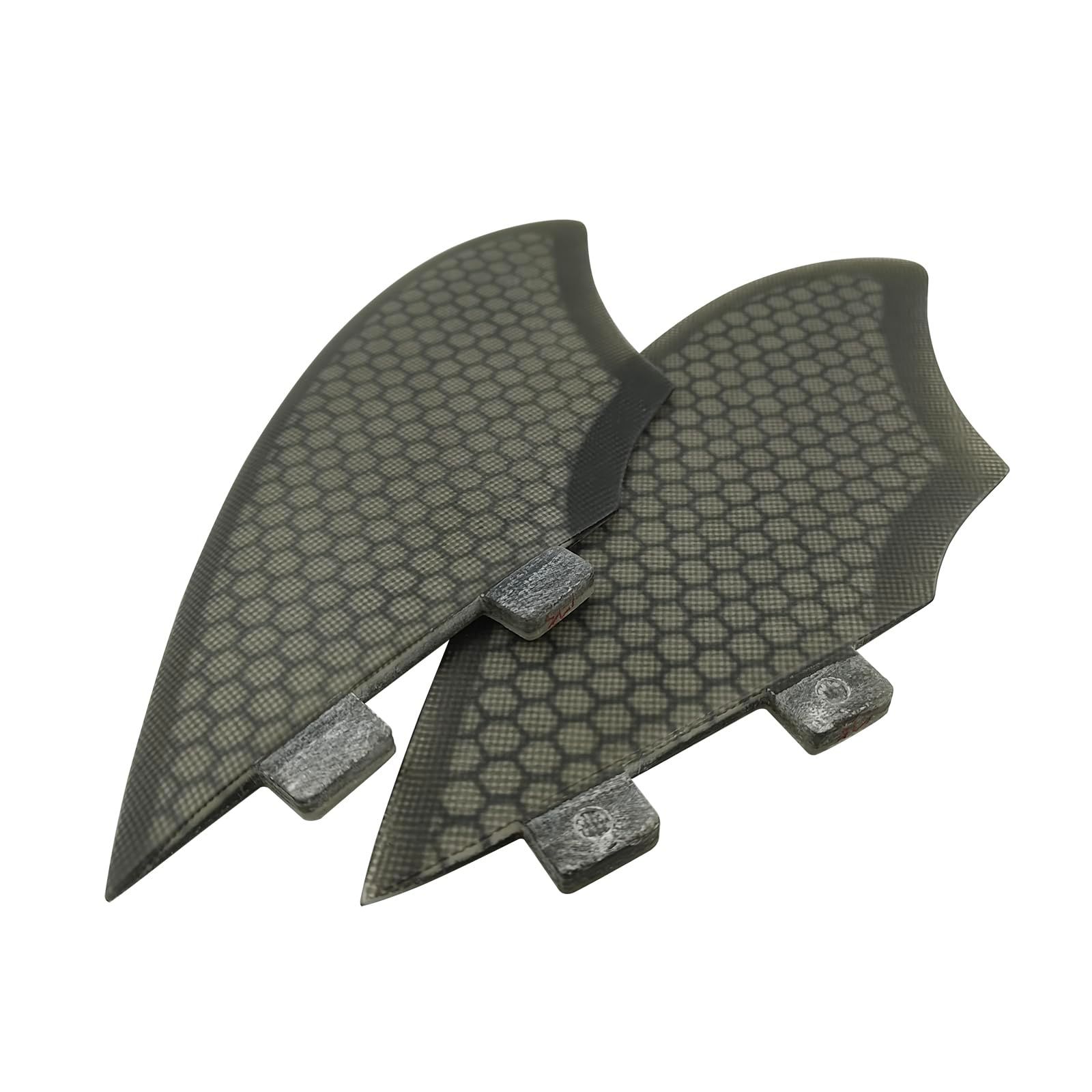 新品 ボードフィン Keel fin 2フィン 2枚セット サーフィン スラスタ surfboard fins FUTUREu0026FCSu0026FCS2 (ブラック FCS.)