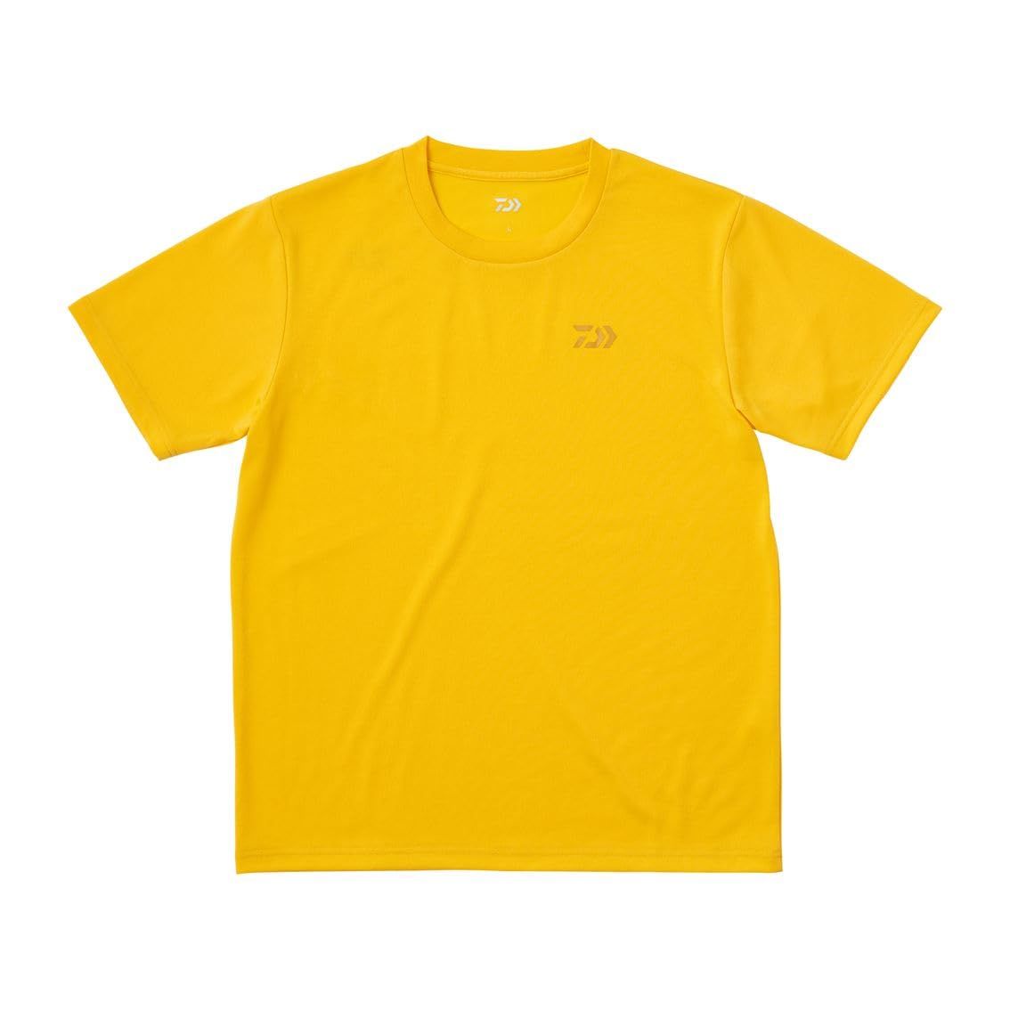 新品 [ダイワ] ショートスリーブ バックプリントTシャツ DE-8325 ヨークイエロー XL
