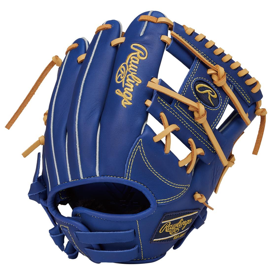 新品 Rawlings(ローリングス)野球用 グラブ グローブ 軟式 JR. 子供 ジュニア HYPER TECH R9 SERIES GJ5R9BFS インディゴ [オールラウンド用] サイズ S ※右投げ用(左手着用)
