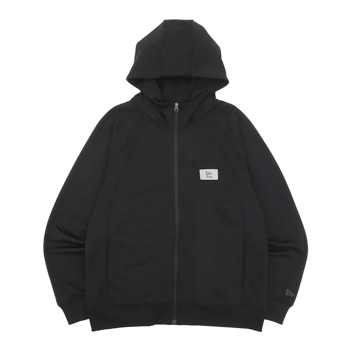 新品 [ニューエラ] パフォーマンスアパレル ジップパーカー ブラック L PA DRY SWEAT FZ HOODIE PATCH BLK
