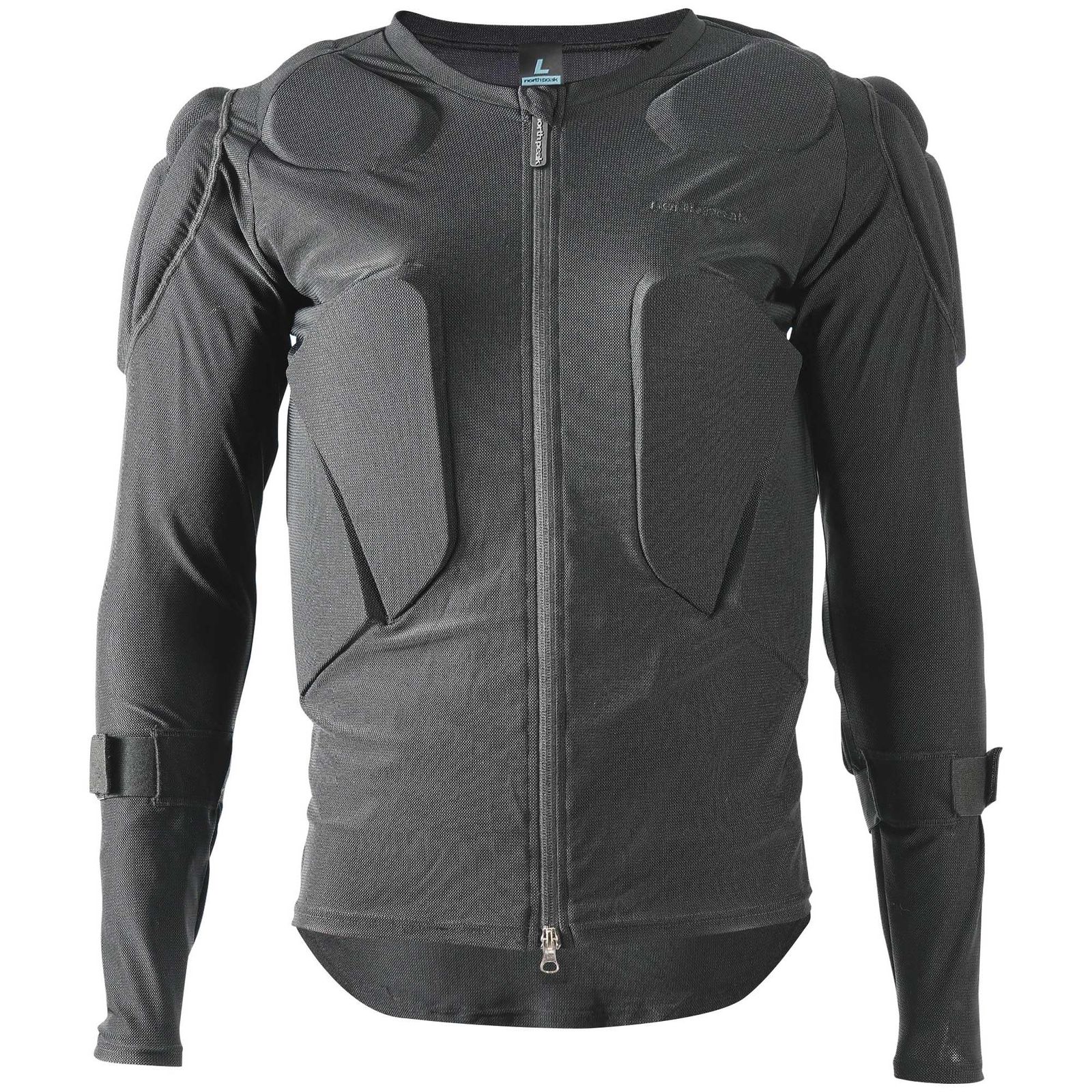 新品 north peak(ノースピーク) ボディプロテクター スノーボード スキー ユニセックス 【最大レイヤー数2層】NP-1252 BK XL