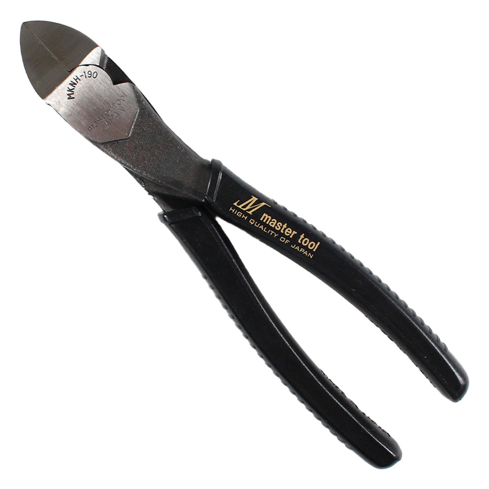 新品 Master Tool 偏心電工ニッパ 薄刃フラット MKNHB-190BG 日本製 HRC62以上 配線 線材 切断