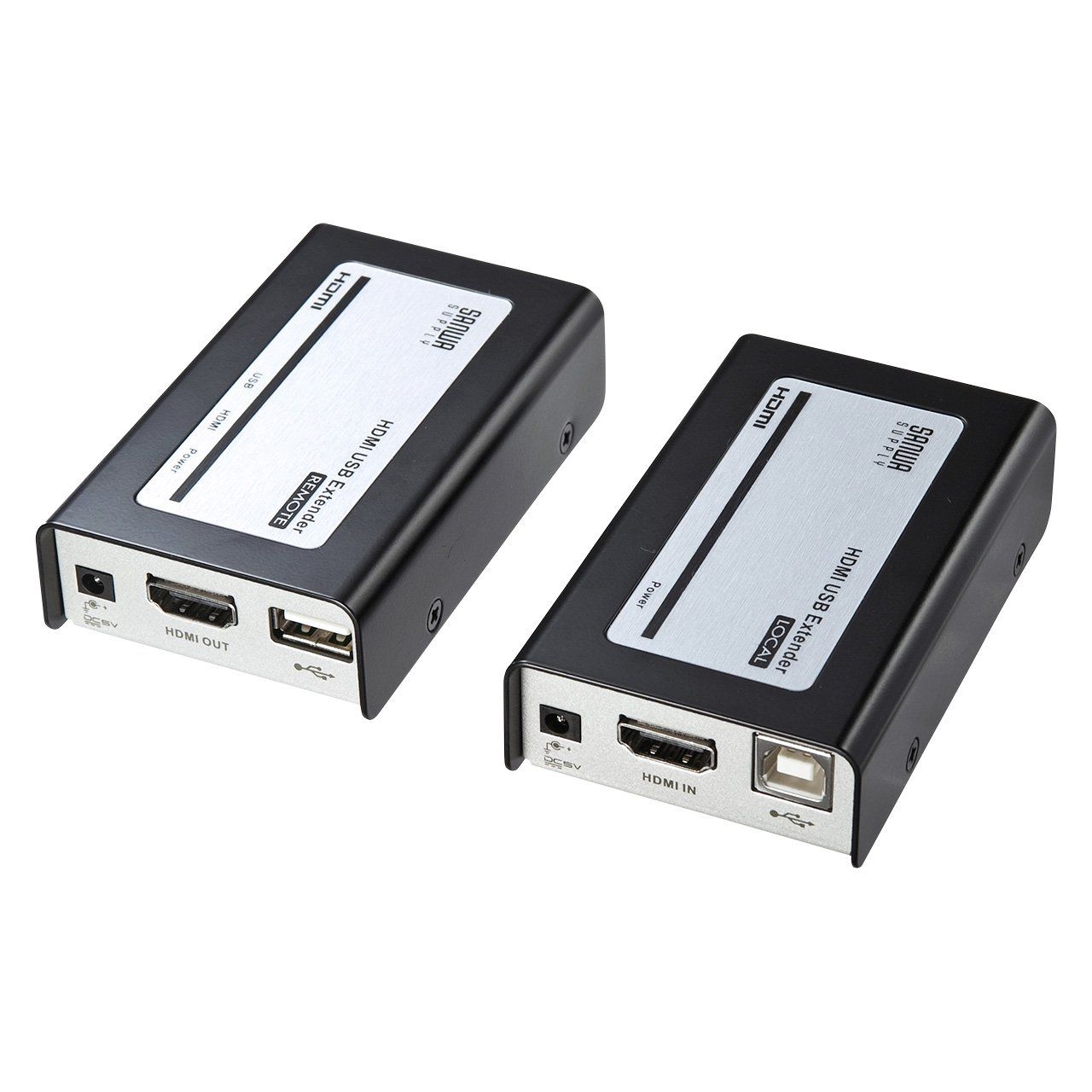 新品 サンワサプライ HDMI+USB2.0エクステンダー VGA-EXHDU