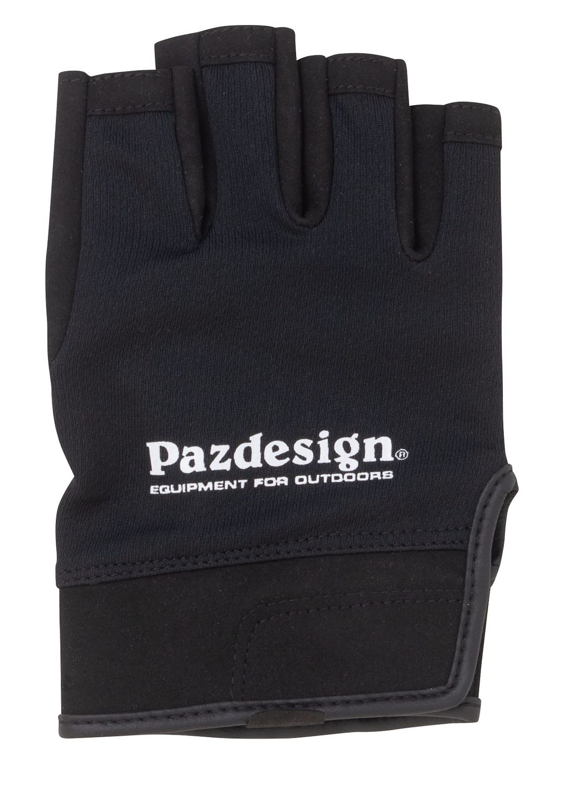 新品 パズデザイン 5フィンガーレス・クールドライグローブ タイプ2 (5FINGERLESS COOLDRY GLOVE II) M ブラック/ホワイト PGV-038