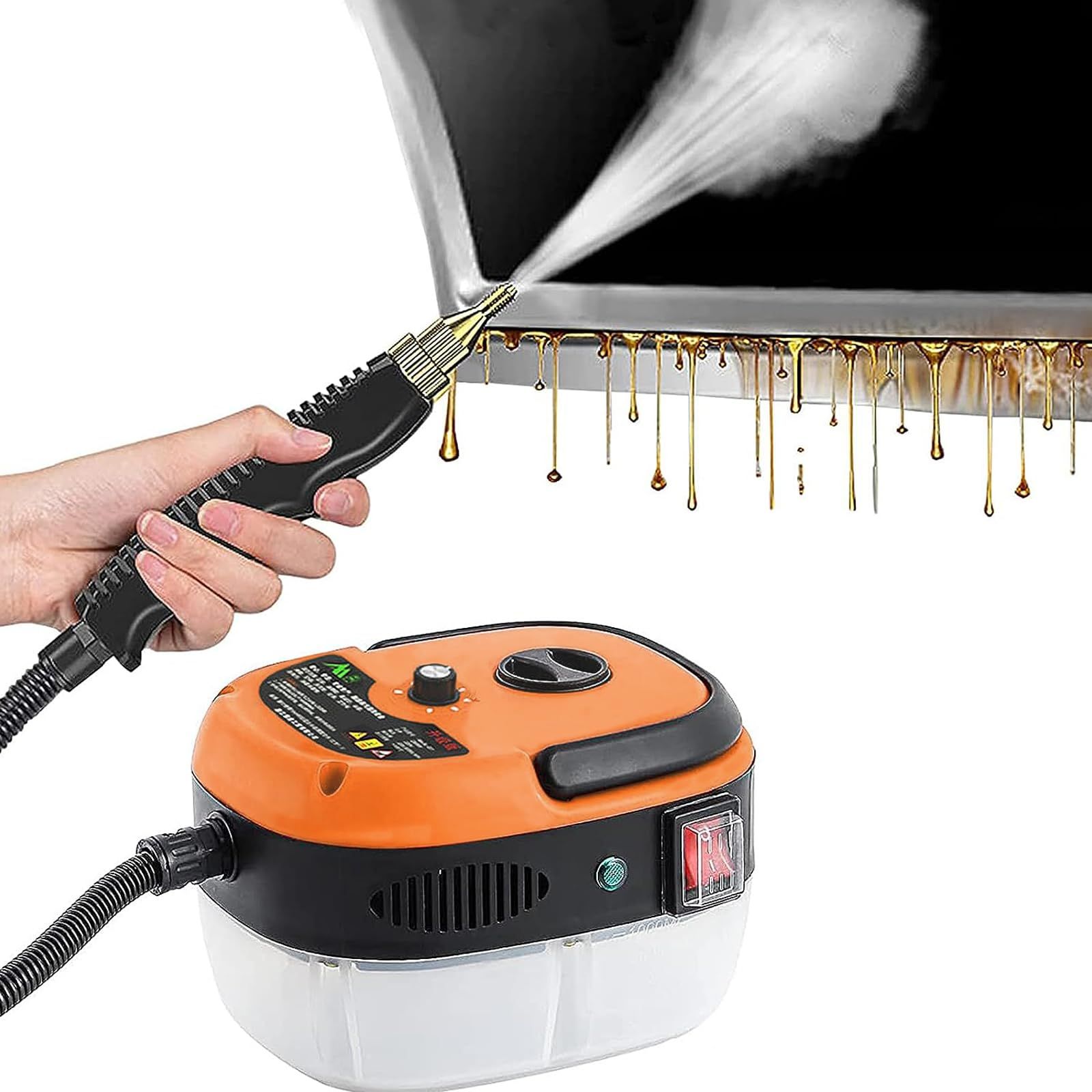 新品 QuiExact スチームクリーナー 高温 高圧 蒸気洗浄機 2500W 110V 6