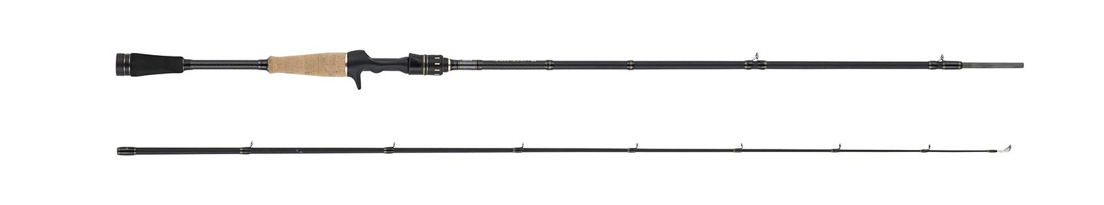 新品 AbuGarcia (アブガルシア) バスビートIII BASS BEAT III BBC-652MH 2ピース バスロッド 釣り竿 釣竿 ベイトロッド