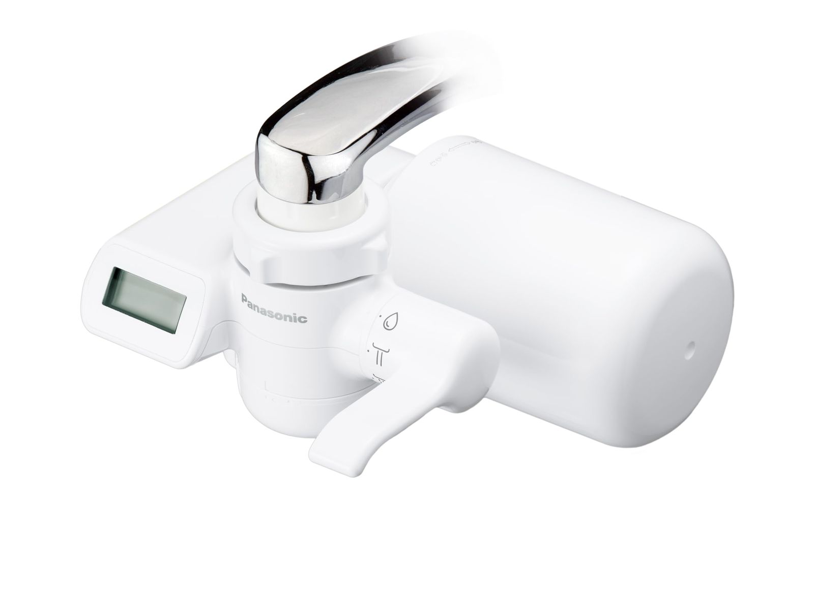 ☆新品☆パナソニック 蛇口直結型浄水器 PFOS/PFOA除去対応 液晶表示タイプ TK-CJ24-W ホワイト 20739ebb
