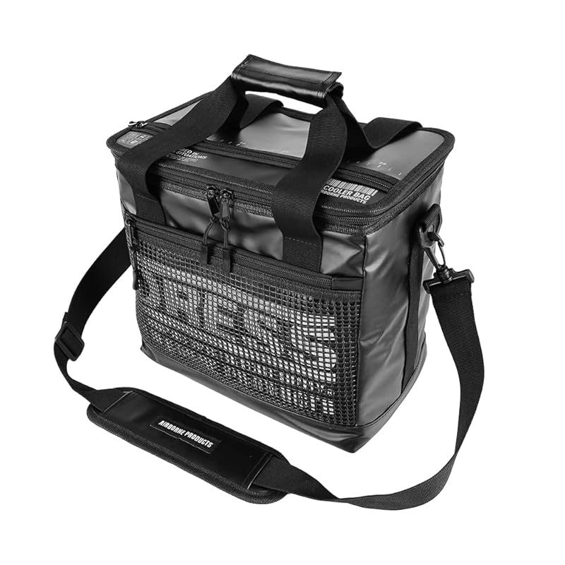 【新品】 ドレス(DRESS) タックル クーラーバッグ ミニ 容量12L フィッシングバッグ ステルスブラック 肩ベルト付属 釣り 保冷 クーラーボックス 強力 ソフト 折り畳み