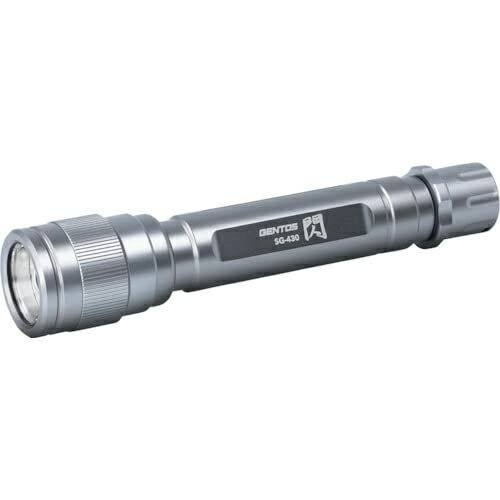新品 GENTOS 閃シリーズ フラッシュライト LEDハンディライト 高輝度チップタイプ白色LED 耐塵・防滴仕様（IP64） 250lm（最大時） 単3形アルカリ電池×2本（テスト用付属） SG-430