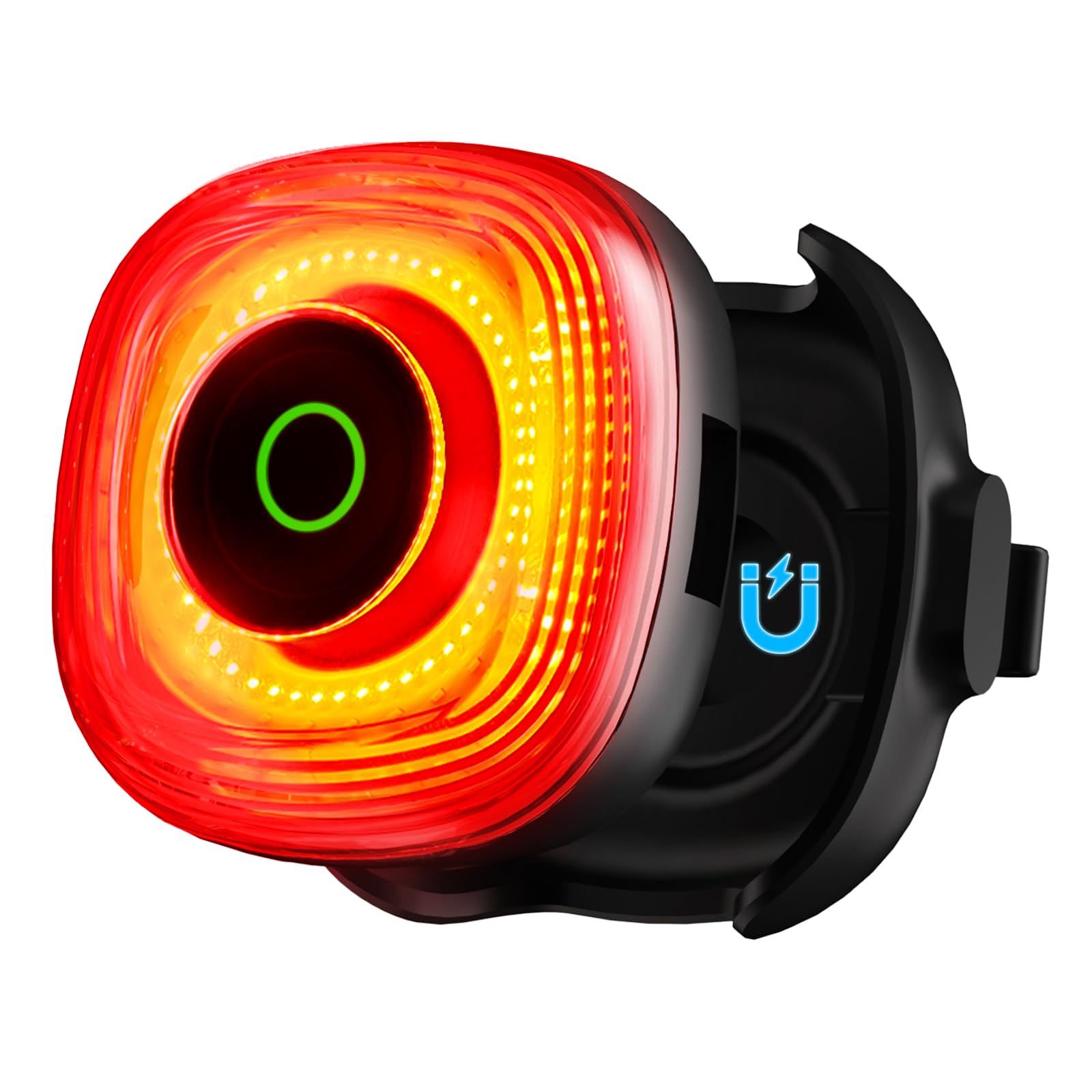 Magicshine SEEMEE 150 MAG 自転車用テールライト マグネット式 150ルーメン 260°広角視認 赤白ダブル光源・ブレーキ感応 USB-C充電式 IPX6防水 通勤・通学にも最適