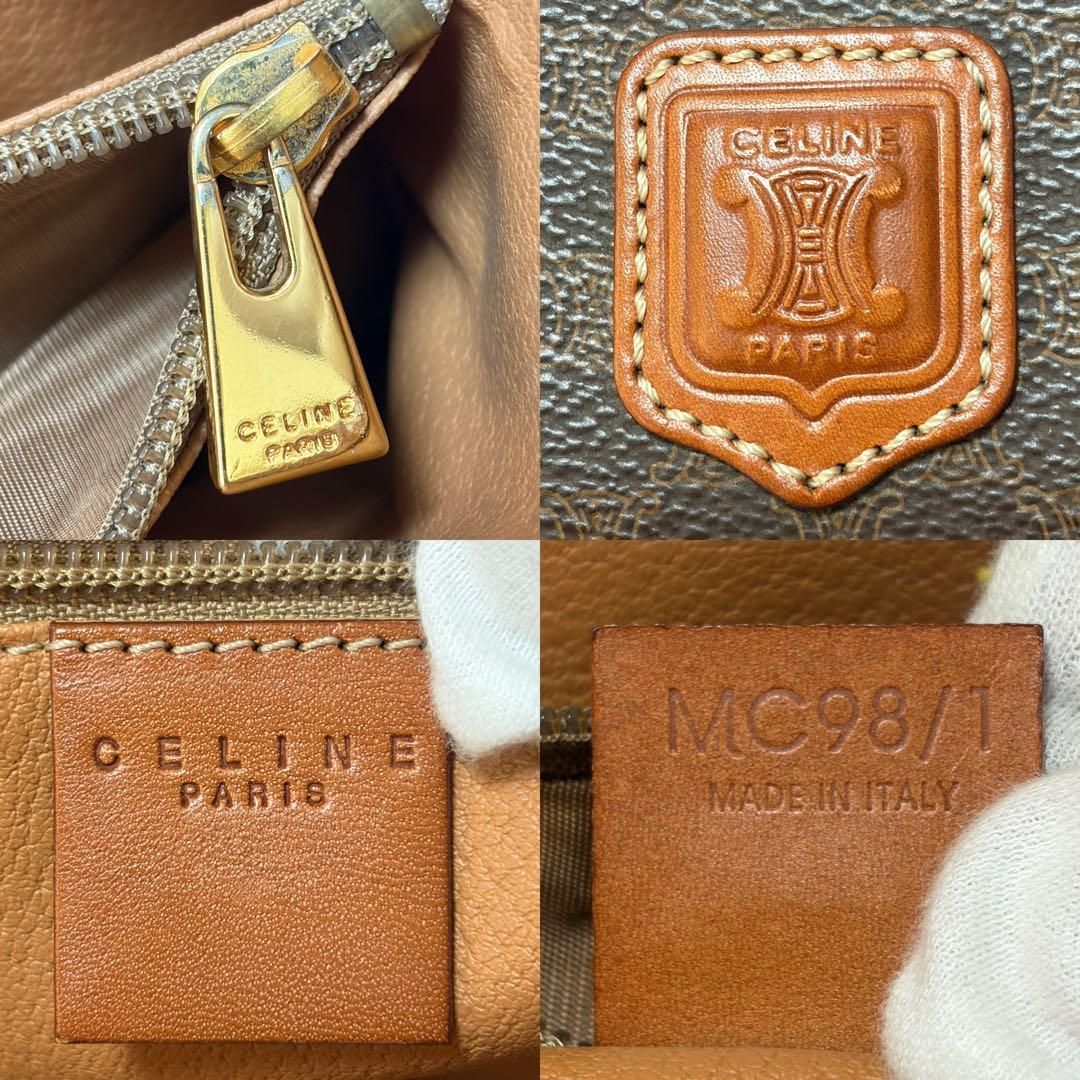 CELINE セリーヌ トートバッグ ショルダーバッグ マカダム PVC