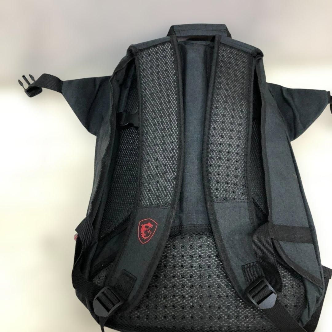 MSI バックパック リュック ブラック 大容量 ゲーミング ノートPC収納 