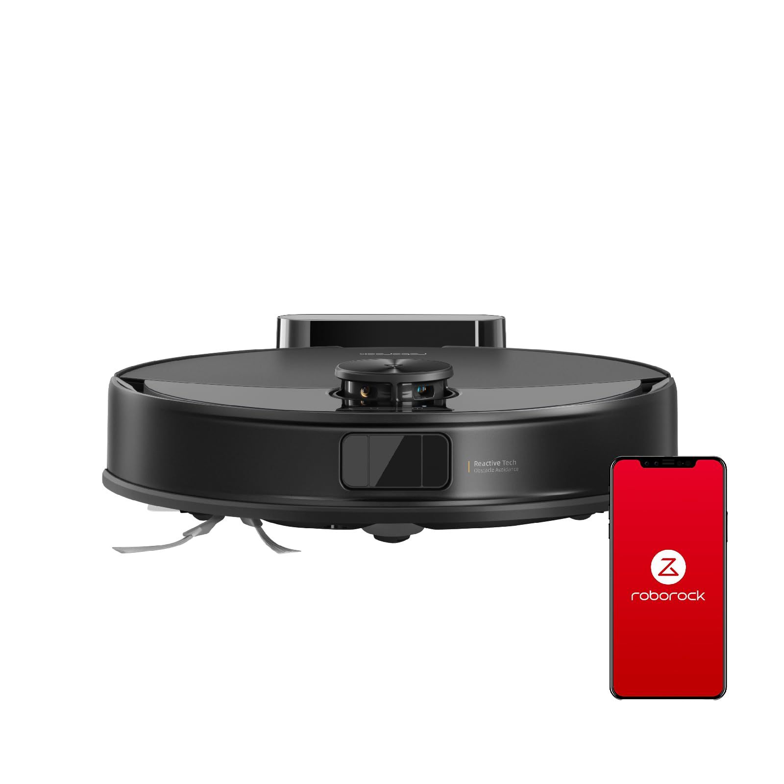 roborock(ロボロック) Q10V ロボット掃除機 水拭き両用 10000Pa圧倒的吸引力 【Qシリーズ高総合力モデル】 お掃除ロボット デュアル毛絡まり防止システム Reactive Tech障害物回避機能 LiDARナビゲーション dc585144