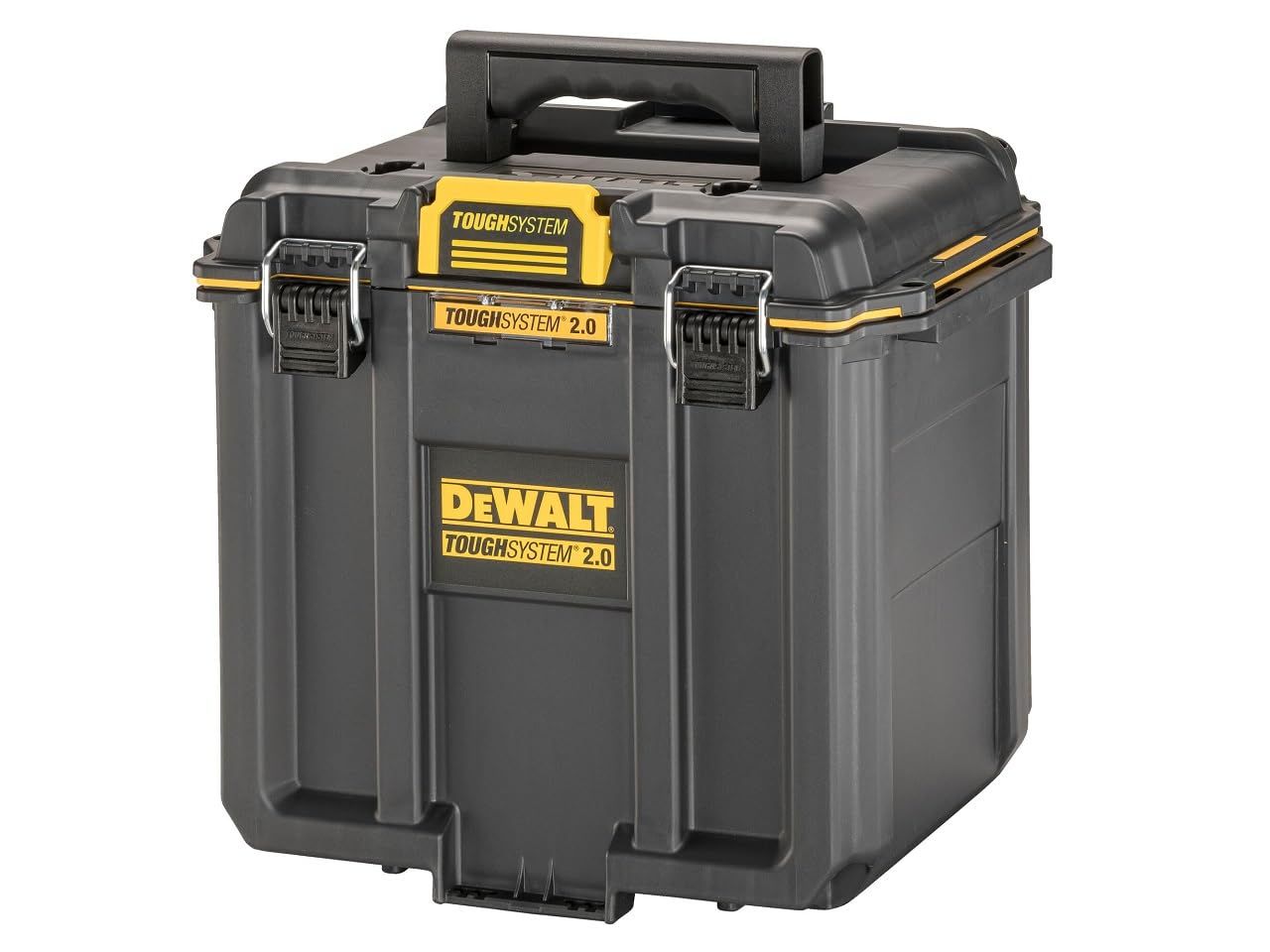 デウォルト(DEWALT) タフシステム2.0 収納ボックス スタンダードBOX ハーフサイズ 工具箱 収納ケース ツールボックス IP65 坊塵 防水 設計 アウトドア DWST08035-1ts 91a5eae2
