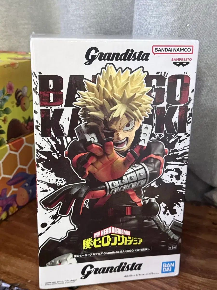 新品未開封：僕のヒーローアカデミア 爆豪 勝己 Grandista（グランディスタ）フィギュア