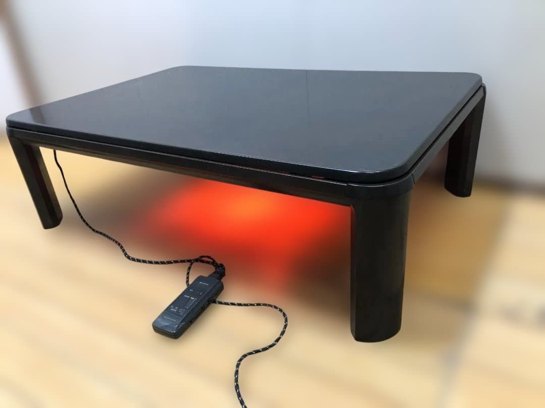 日立 家具調こたつ KFM-5260SE 長方形 ブラック系 動作確認済