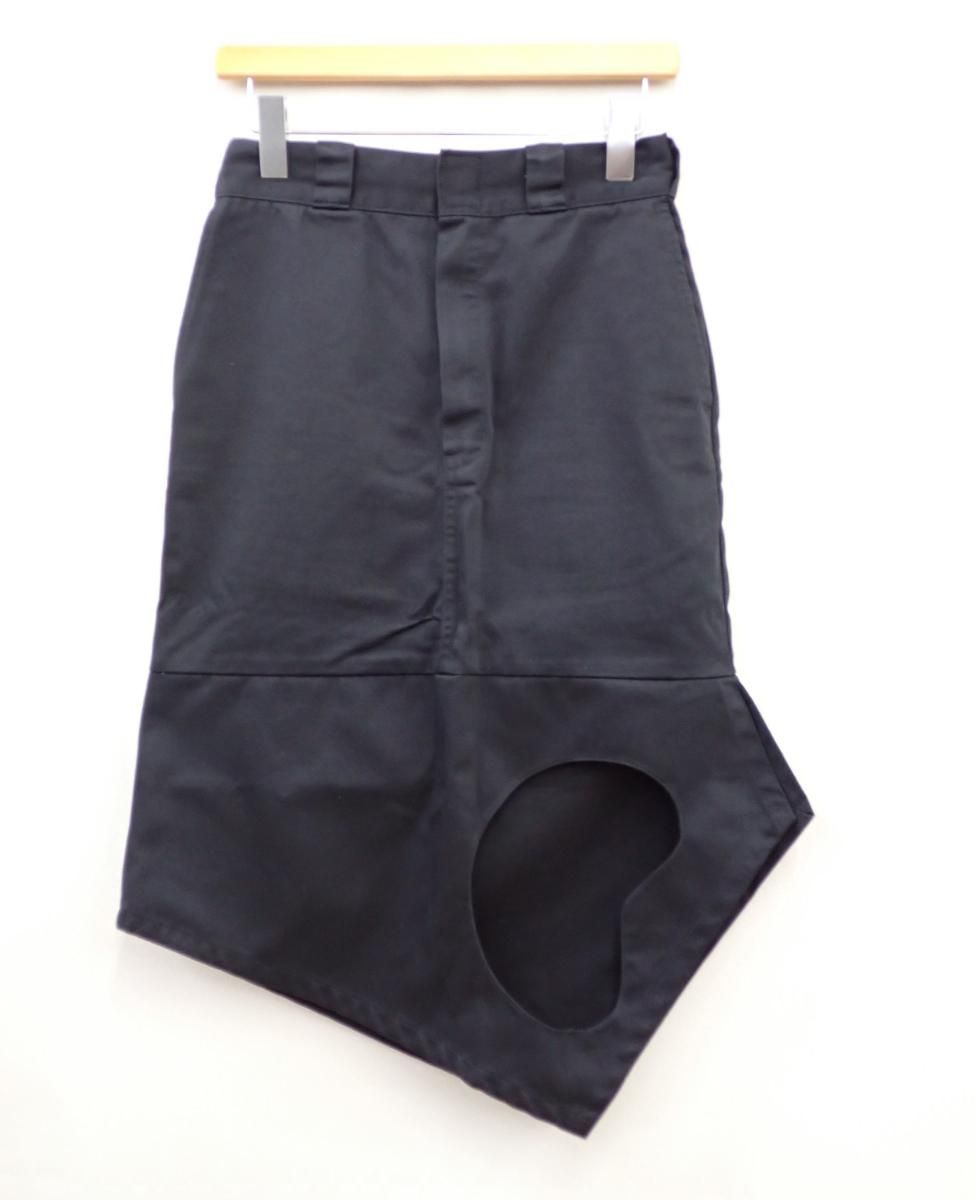 ★7340☆kotohayokozawa×Dickies コトハヨコザワ×ディッキーズ KT22S-DSK ピープホールスカート　M