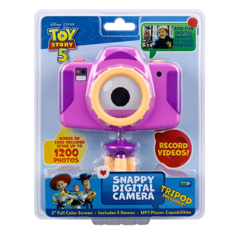 【日本未発売】トイストーリー5 スナッピー　デジタルカメラ 即納！》 トイストーリー5 eKids スナッピー キッズ・デジタルカメラ