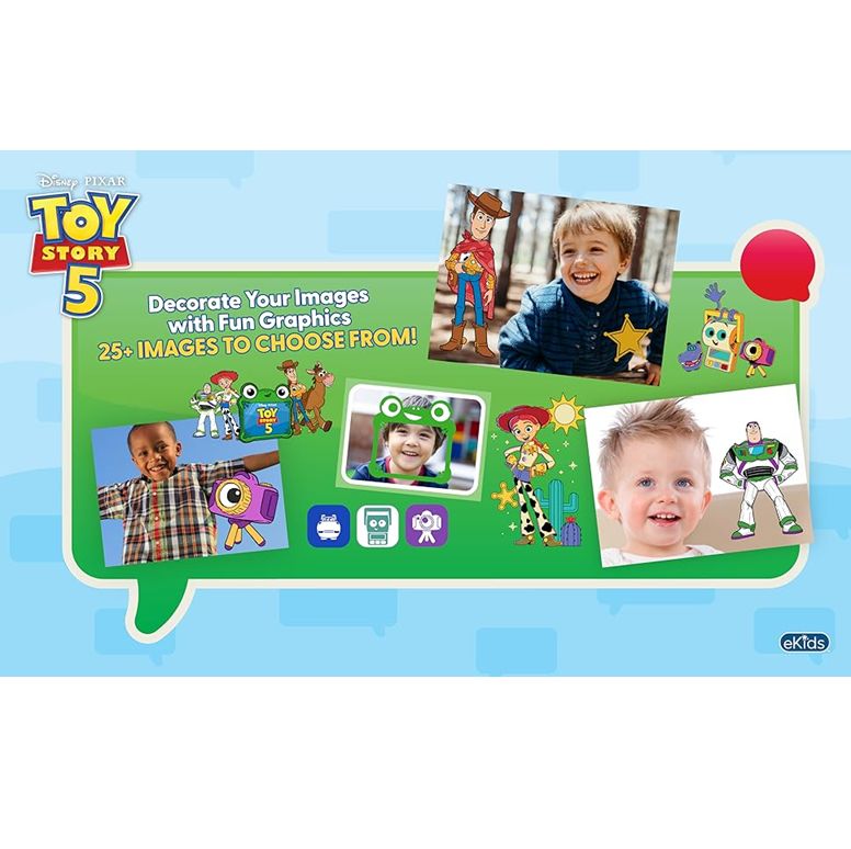 即納！》 トイストーリー5 eKids スナッピー キッズ・デジタルカメラ