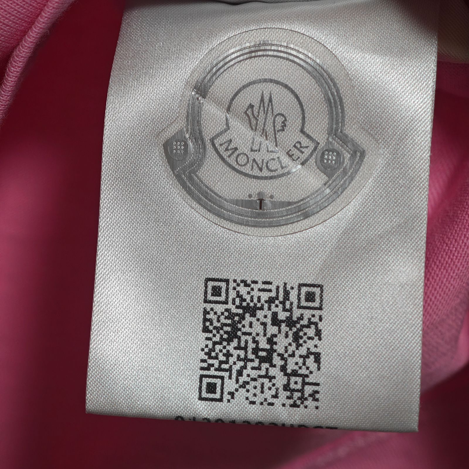 MONCLER モンクレール Tシャツ サイズXS ピンク 状態ランクA