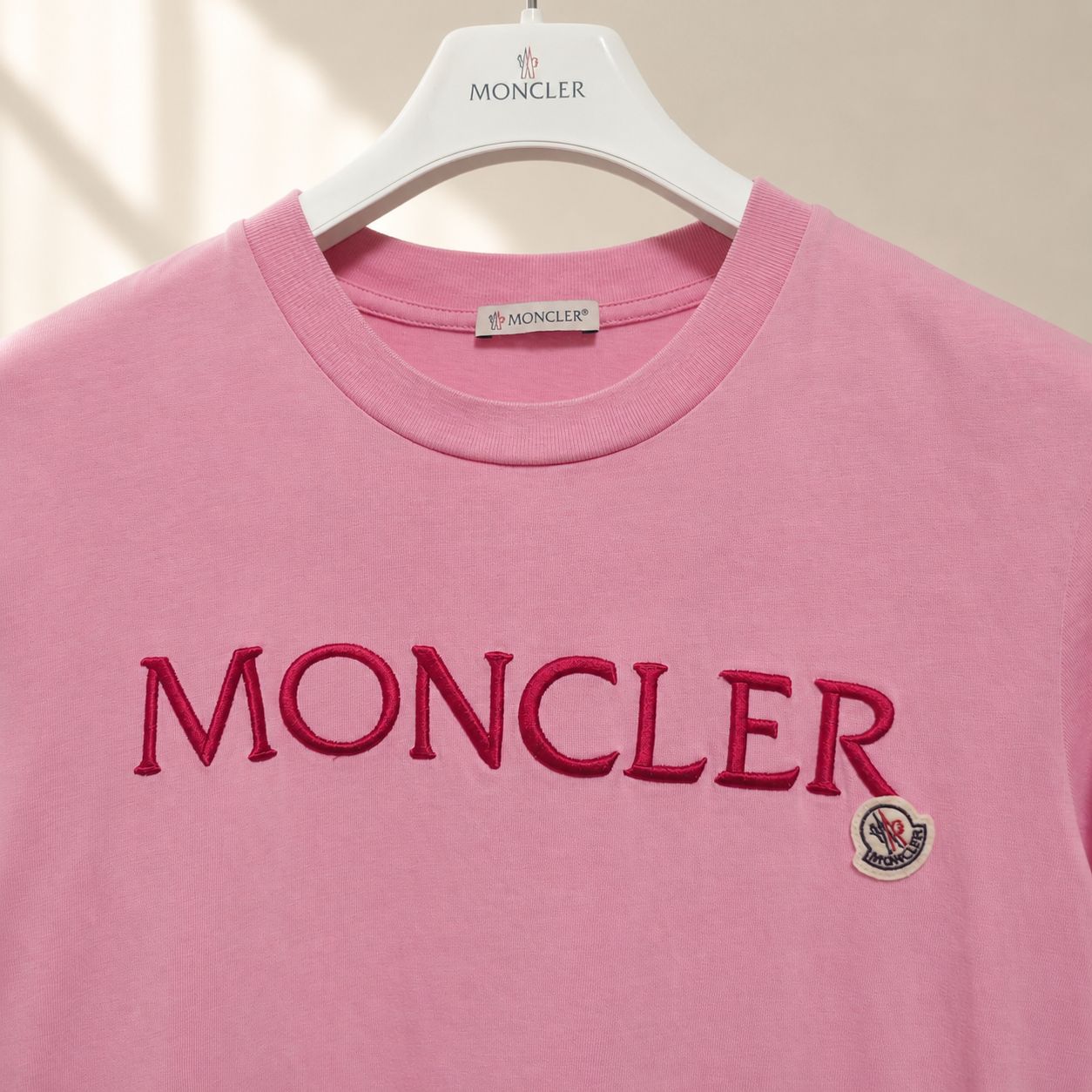 MONCLER モンクレール Tシャツ サイズXS ピンク 状態ランクA