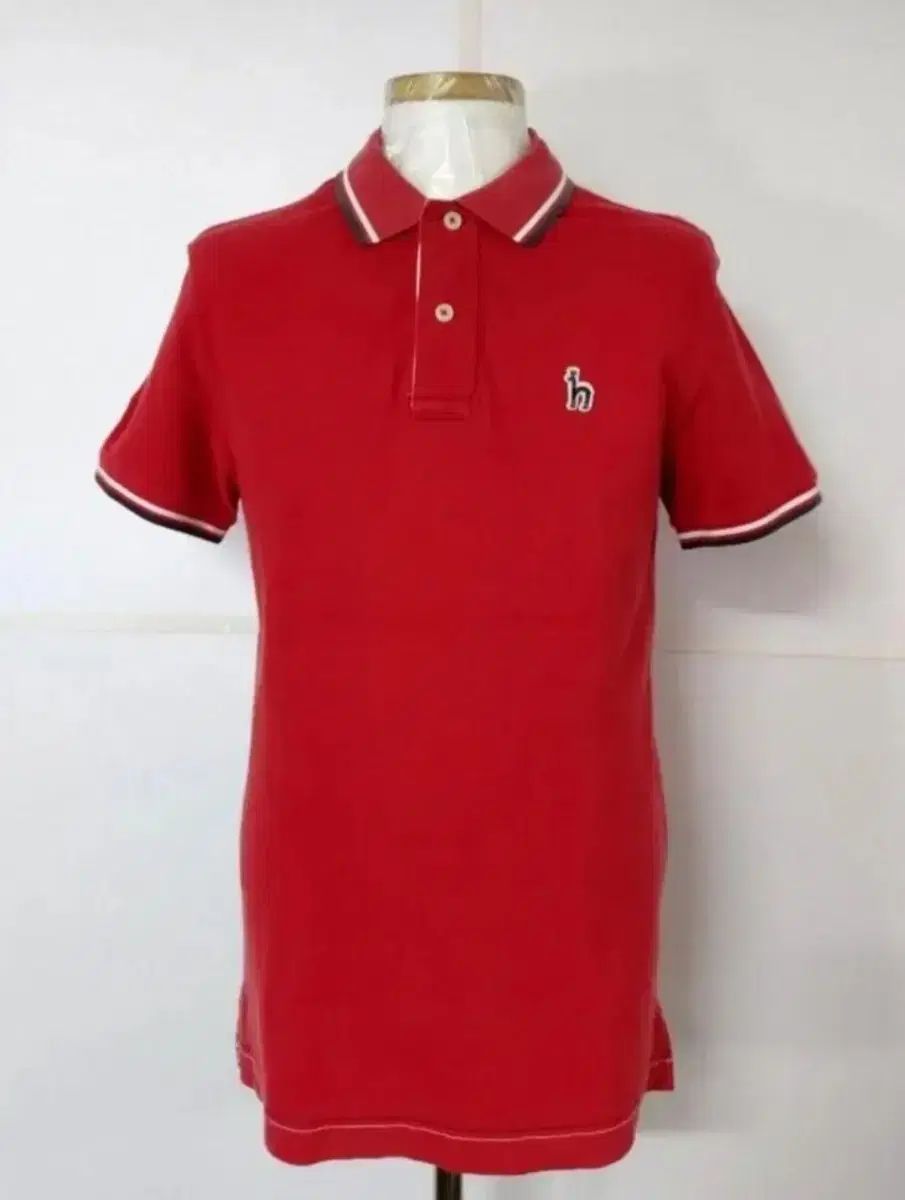 95)HAZZYS スリムフィット 半袖 ポロTシャツ