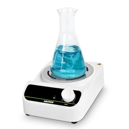 【新品】マグネチックスターラー 磁気ミキサー 磁気攪拌機 300-1500RPM 撹拌容量5000ml(H?O) マグネットスターラー ラボ用 スターラー 研究用 スターラー 低粘度液体混合 攪拌子付き 日本語説明書付き マグネチックスターラ c26b9a5e