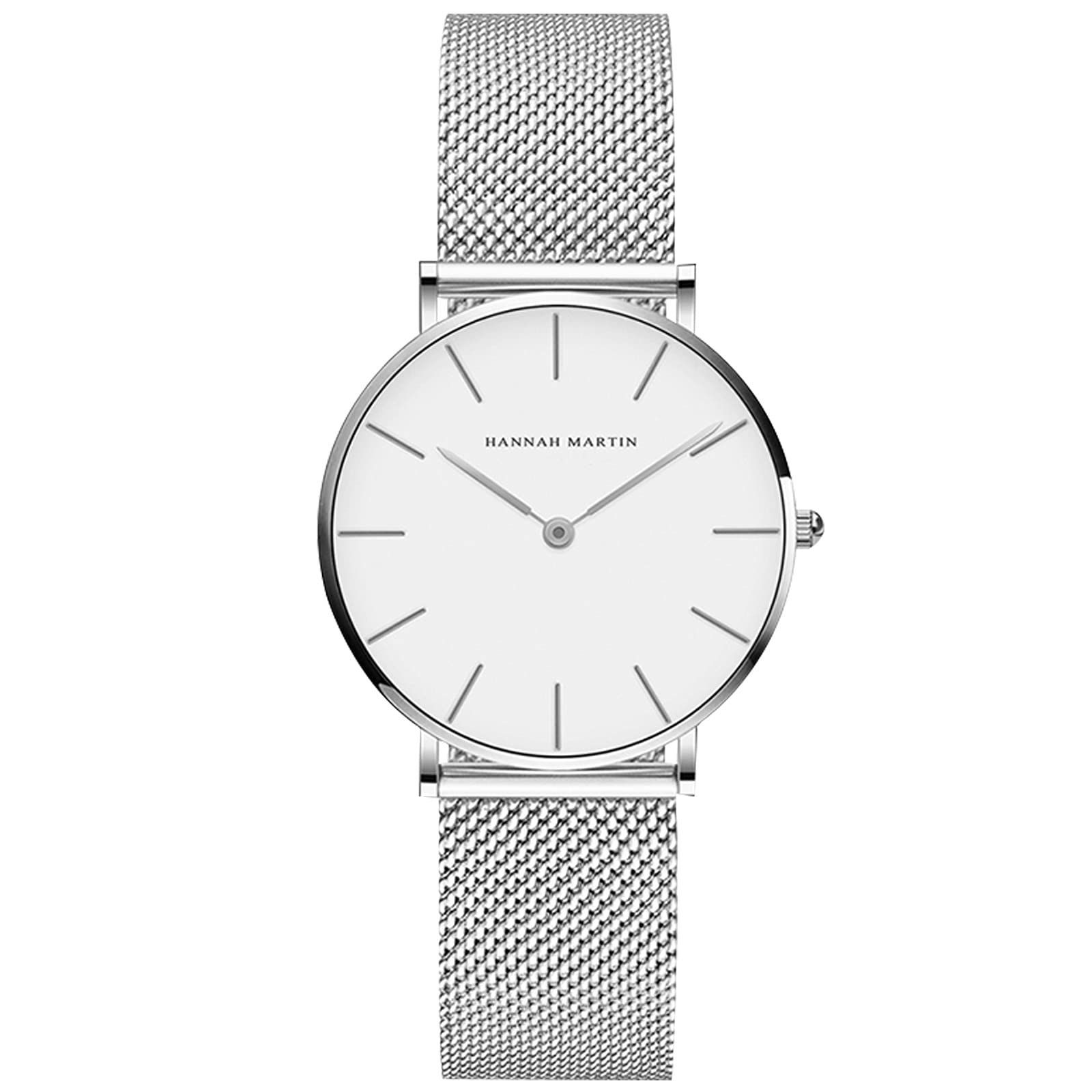 【特価商品】for watch 通学 women 通勤 カジュアル おしゃれ メッシュバンド クオーツ 日本製 生活防水 シルバー アナログ 時計 シンプル レディース 腕時計 RORIOS