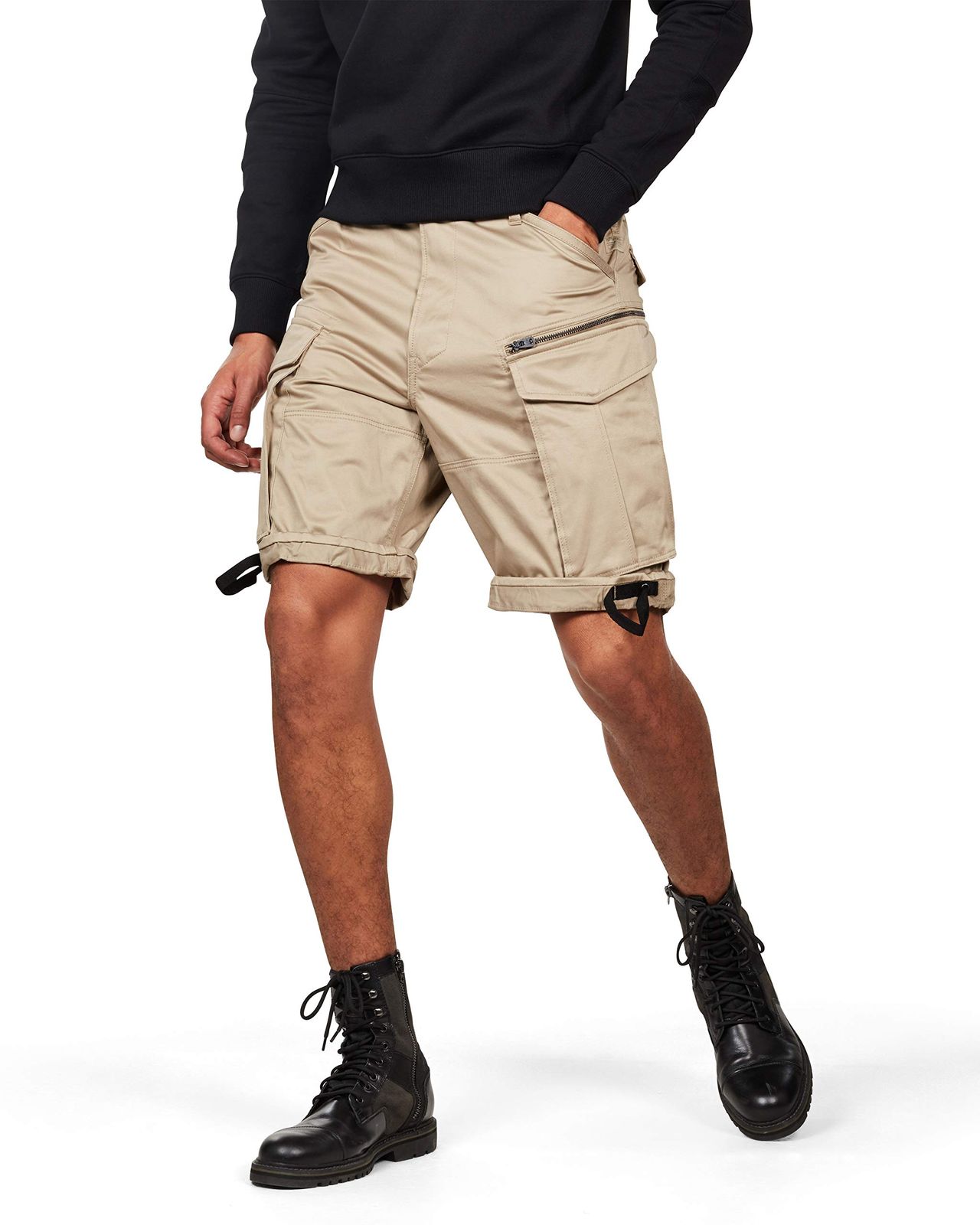 新品 [ジースターロゥ] メンズ ハーフパンツ カーゴ ショートパンツ ルーズフィット ゆったり Rovic Relaxed Short 16,015円