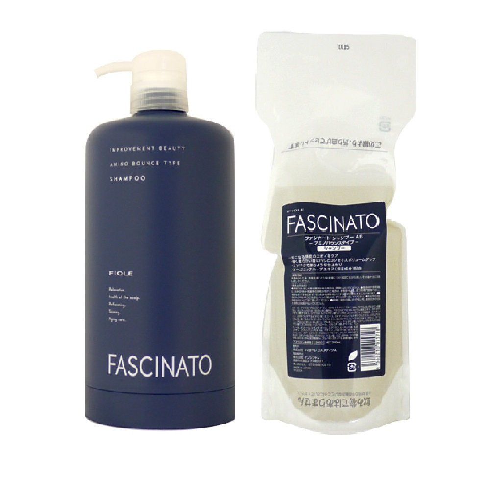 新品 フィヨーレ ファシナート シャンプー AB アミノバウンスタイプ 700ｍｌ ＋ ファシナート シャンプー AB アミノバウンスタイプ 700ｍｌ用エコインパック （専用ボトル）