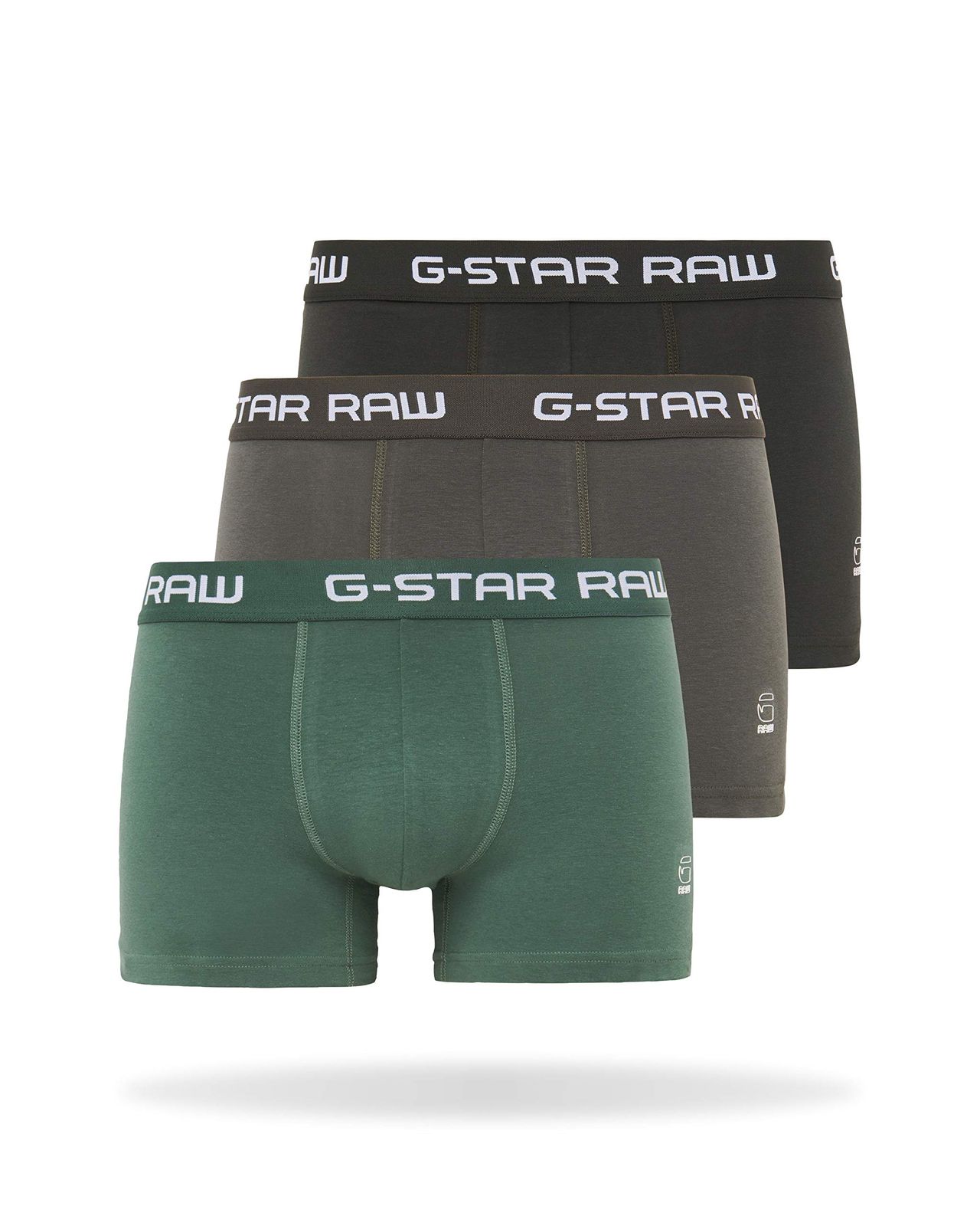 新品 [ジースターロゥ] Classic Trunks 3-Pack アンダーウェア ストレッチ 3枚組
